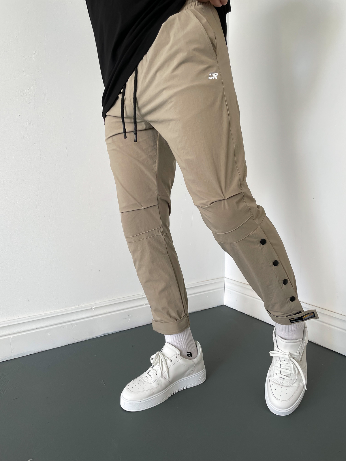 STD Düğmeli Taş Jogger D-6156