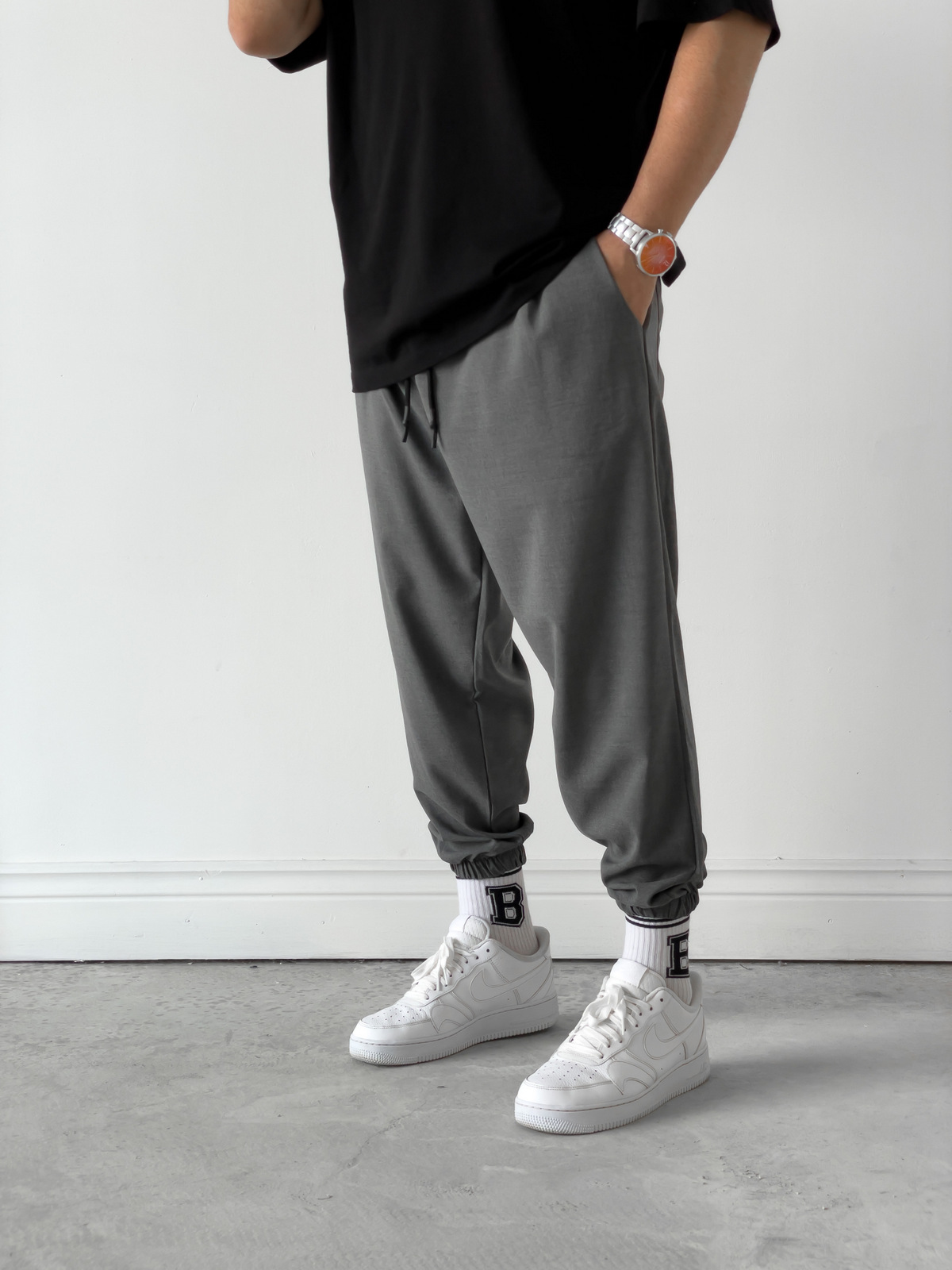 STD Koyu Gri Jogger 5857 (dr)