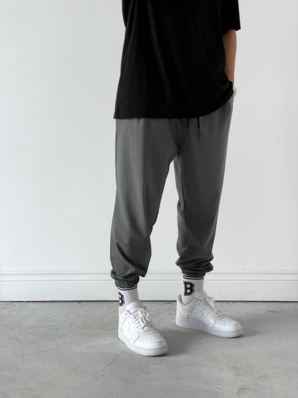STD Koyu Gri Jogger 5857 (dr)
