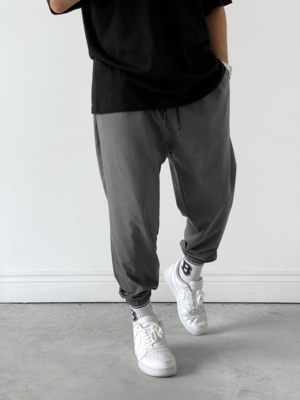 STD Koyu Gri Jogger 5857 (dr)