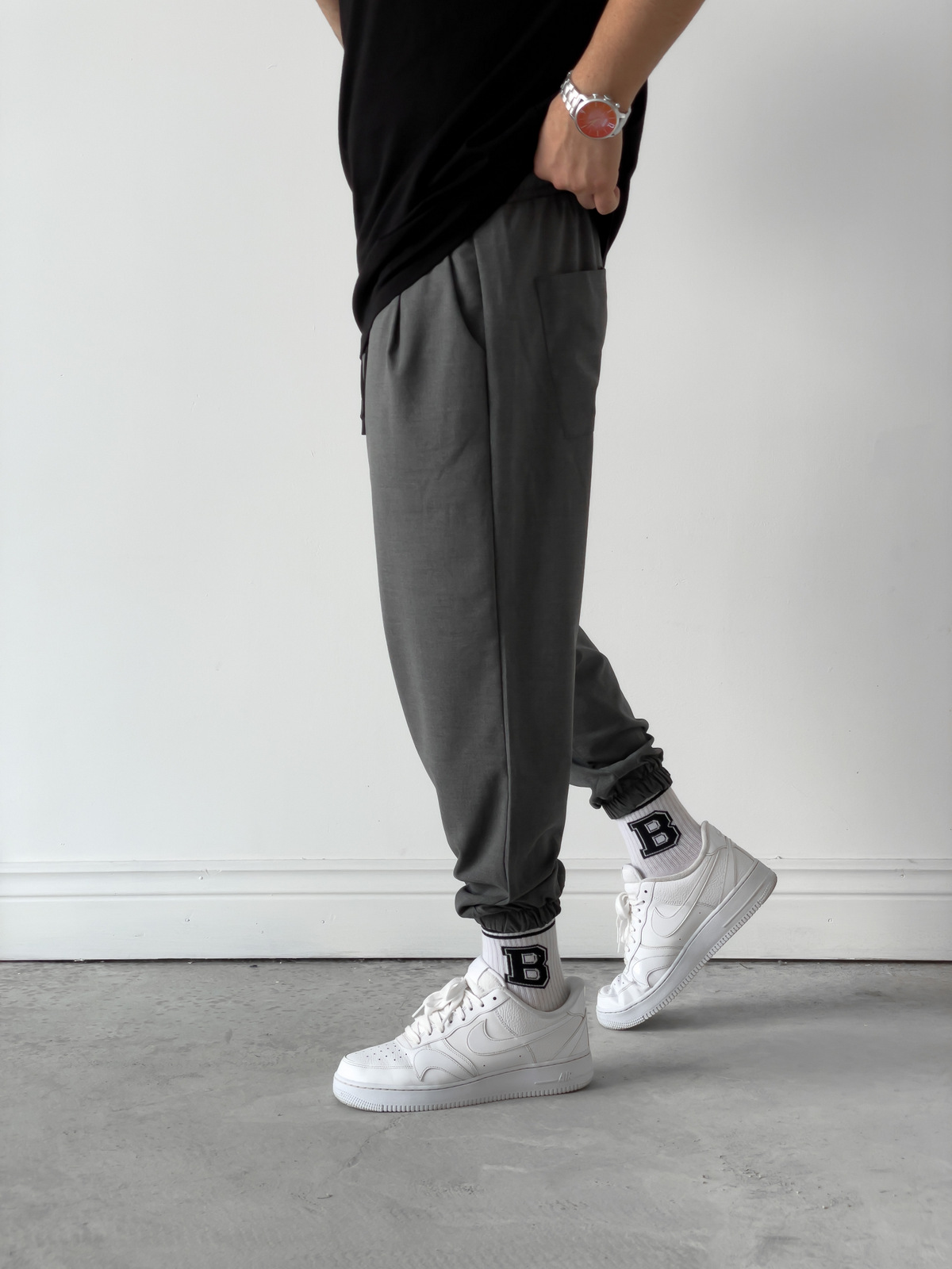 STD Koyu Gri Jogger 5857 (dr)