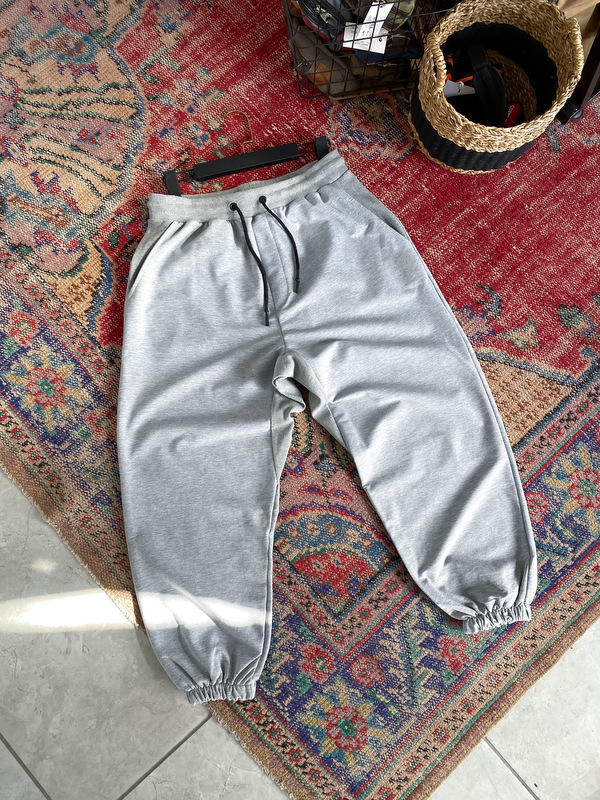 STD Gri Yarım Şalvar Eşofman D-80052