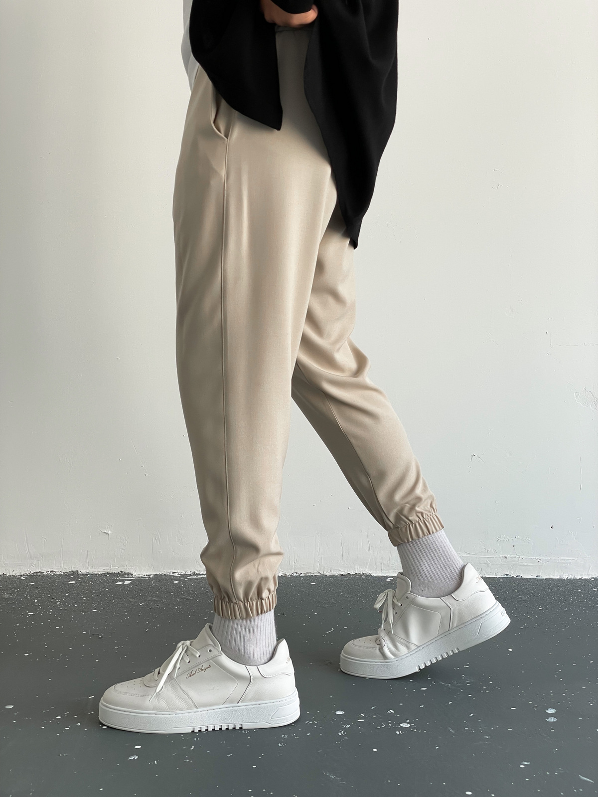 STD Cotton Bej Jogger BY