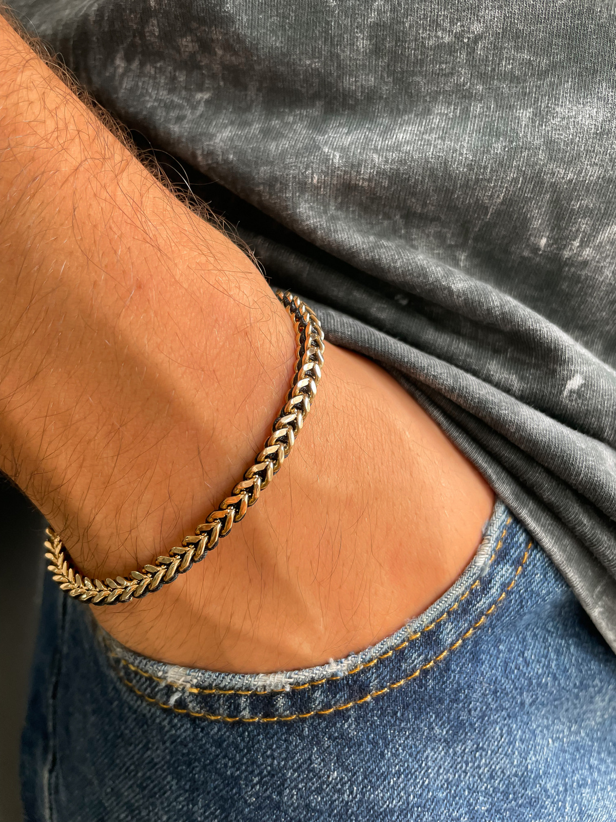 Gold J-100 Bileklik
