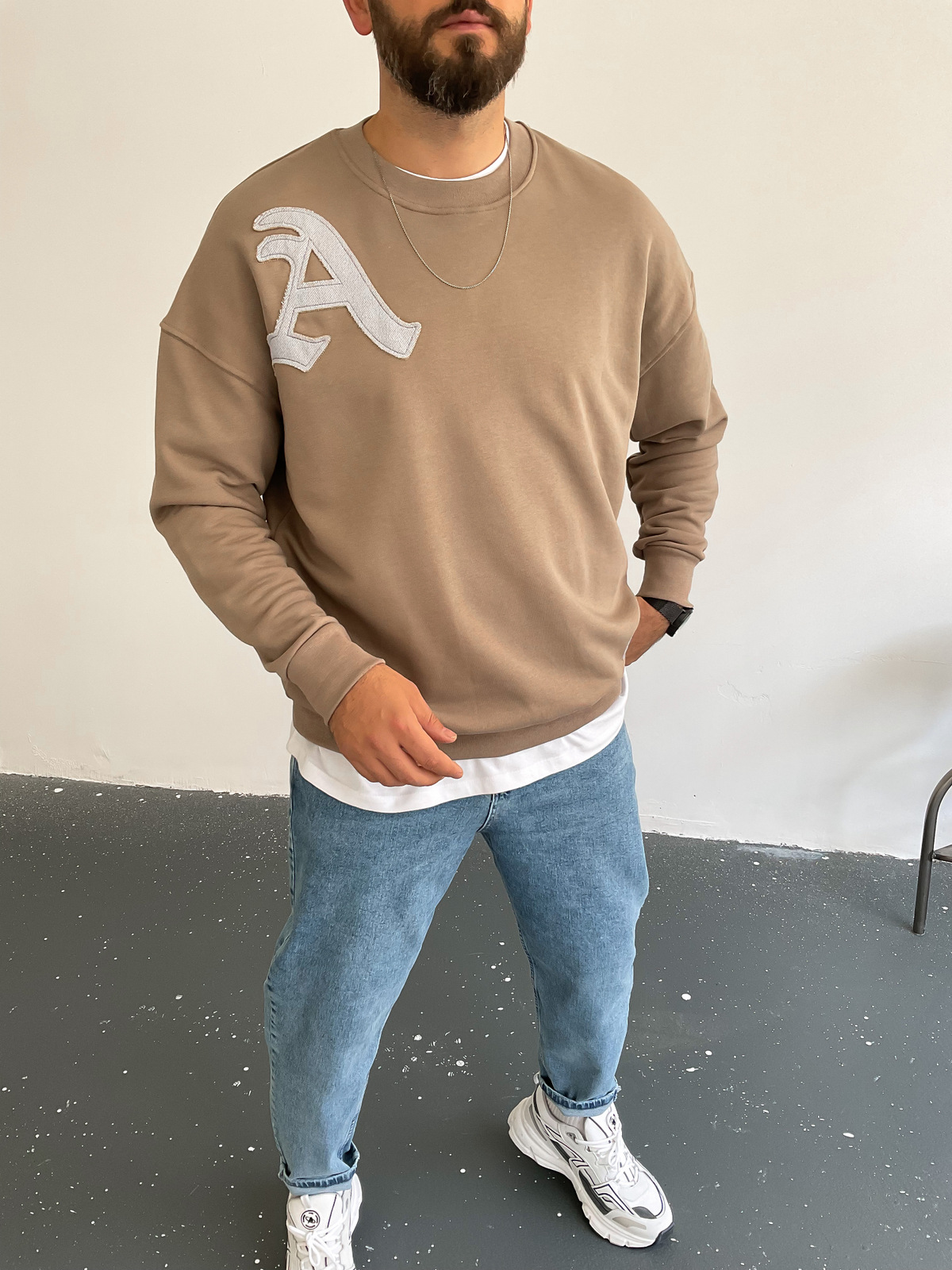 Açık Kahve Enjoy Sweat BLA-004