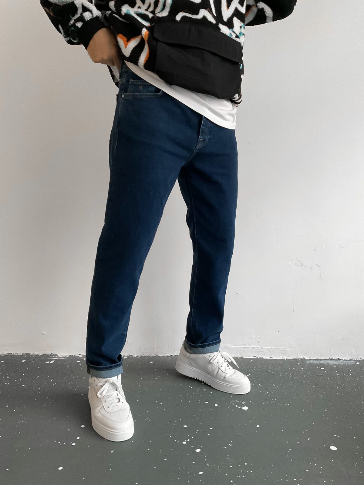 Koyu Mavi Regular Fit Jean GJ-15014