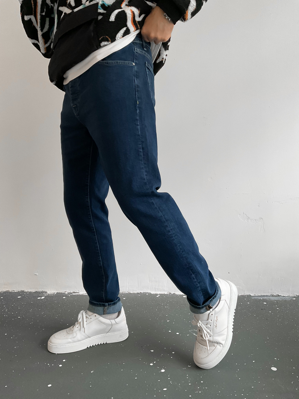 Koyu Mavi Regular Fit Jean GJ-15014