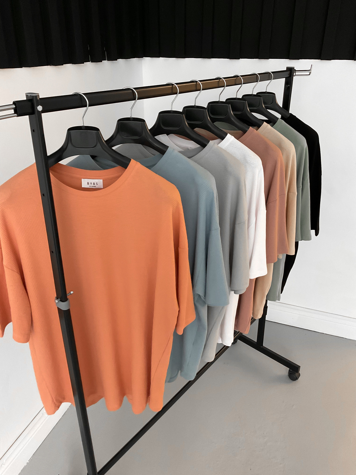 Somon Waffle Kumaş Basic T-Shirt BY-1201
