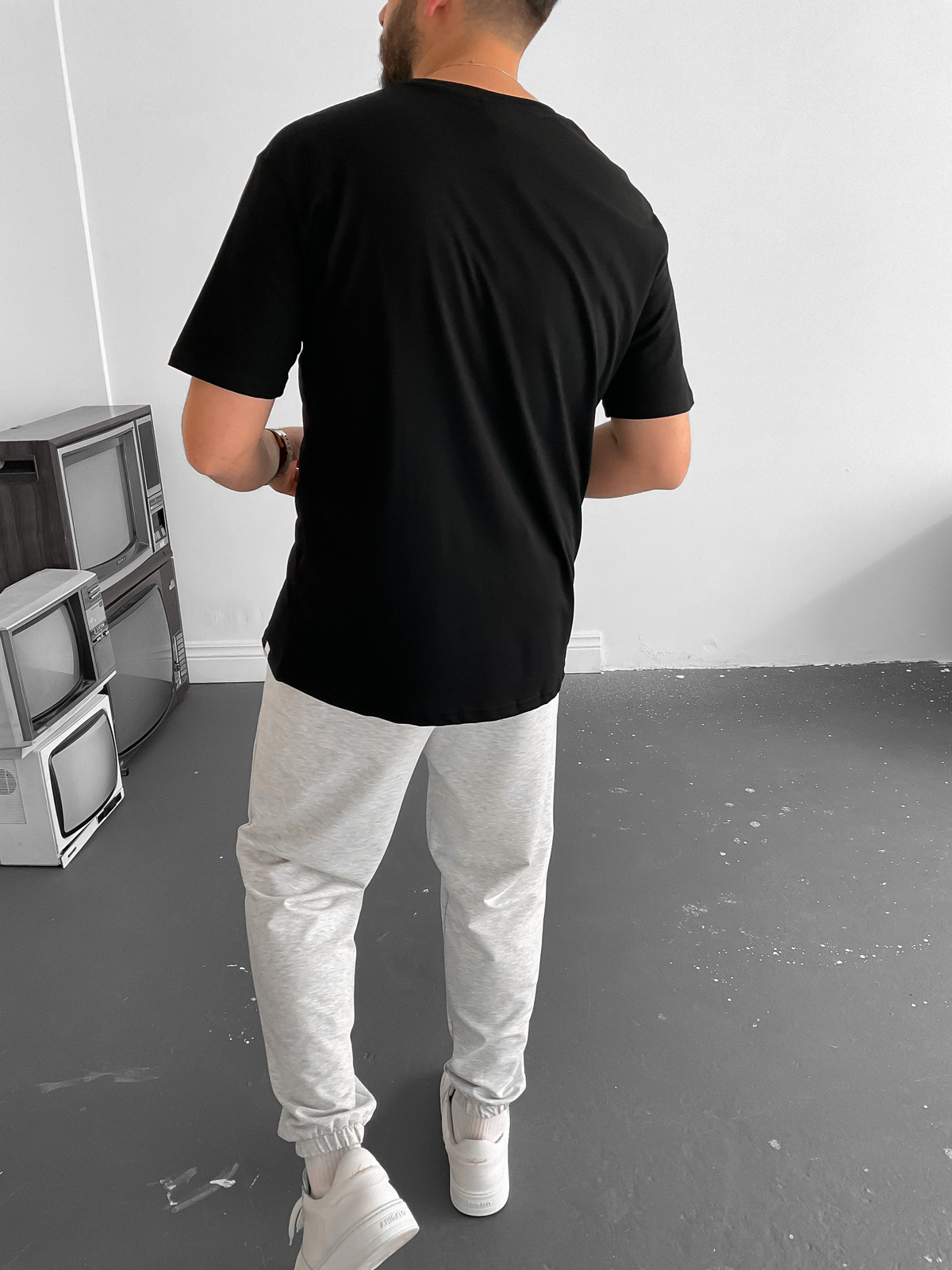 Siyah Eagle T-Shirt M-1588