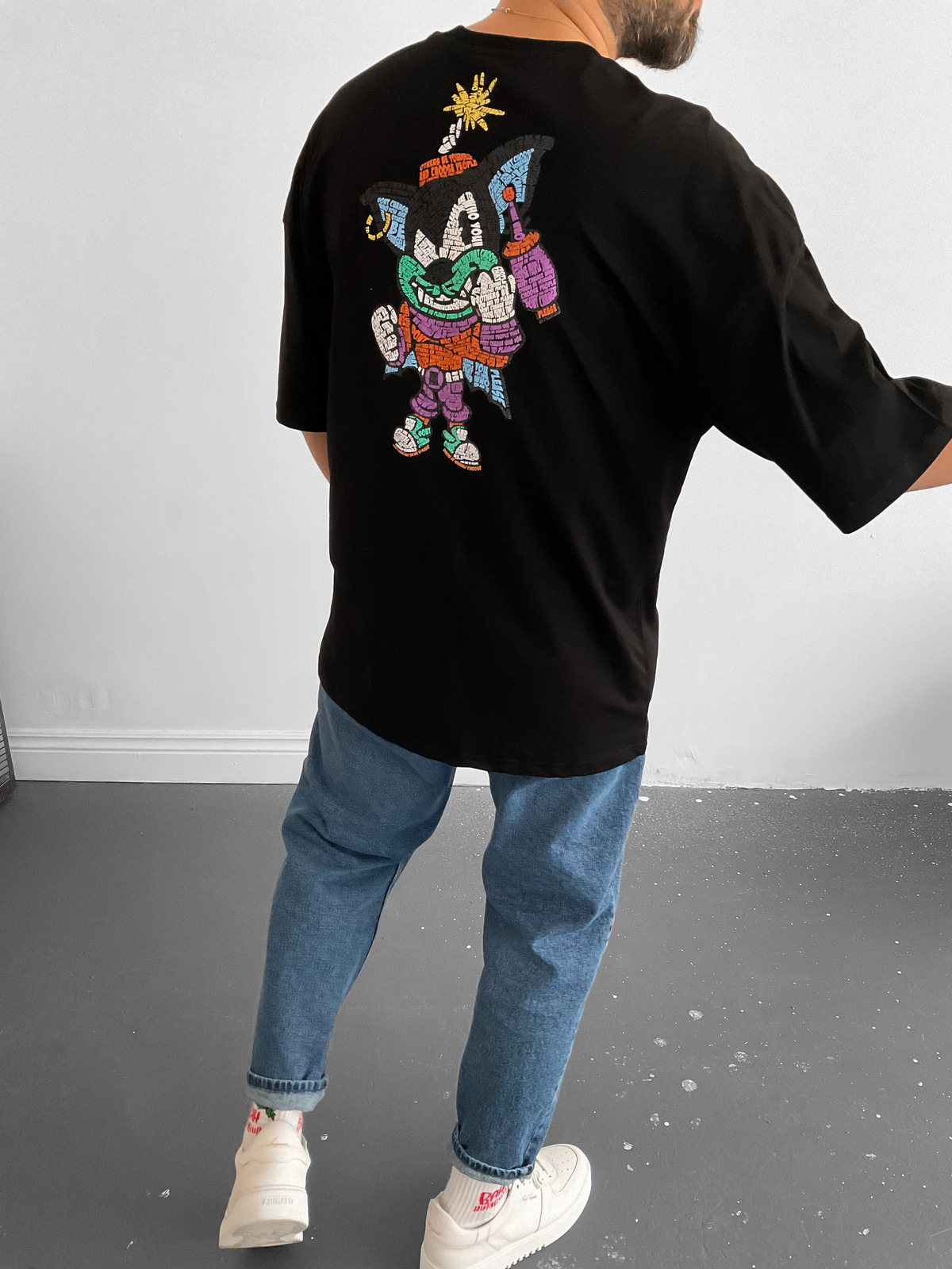 Siyah Boom T-Shirt B-1067