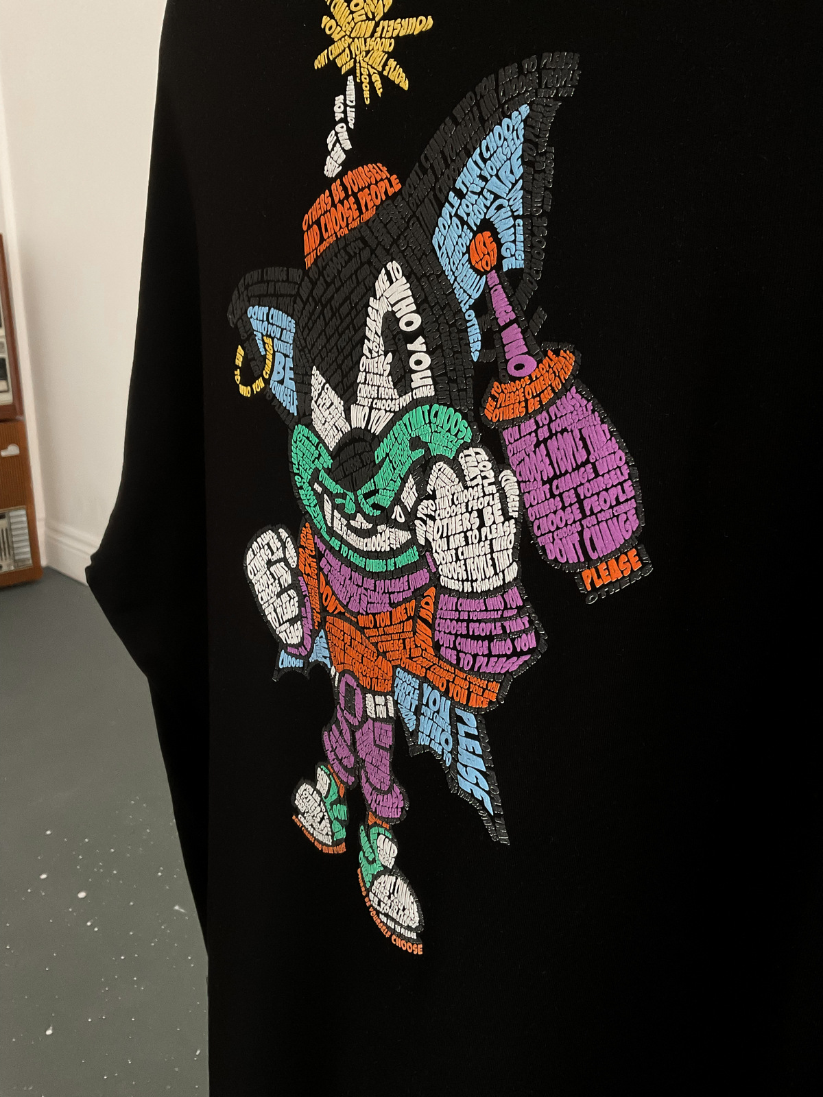 Siyah Boom T-Shirt B-1067