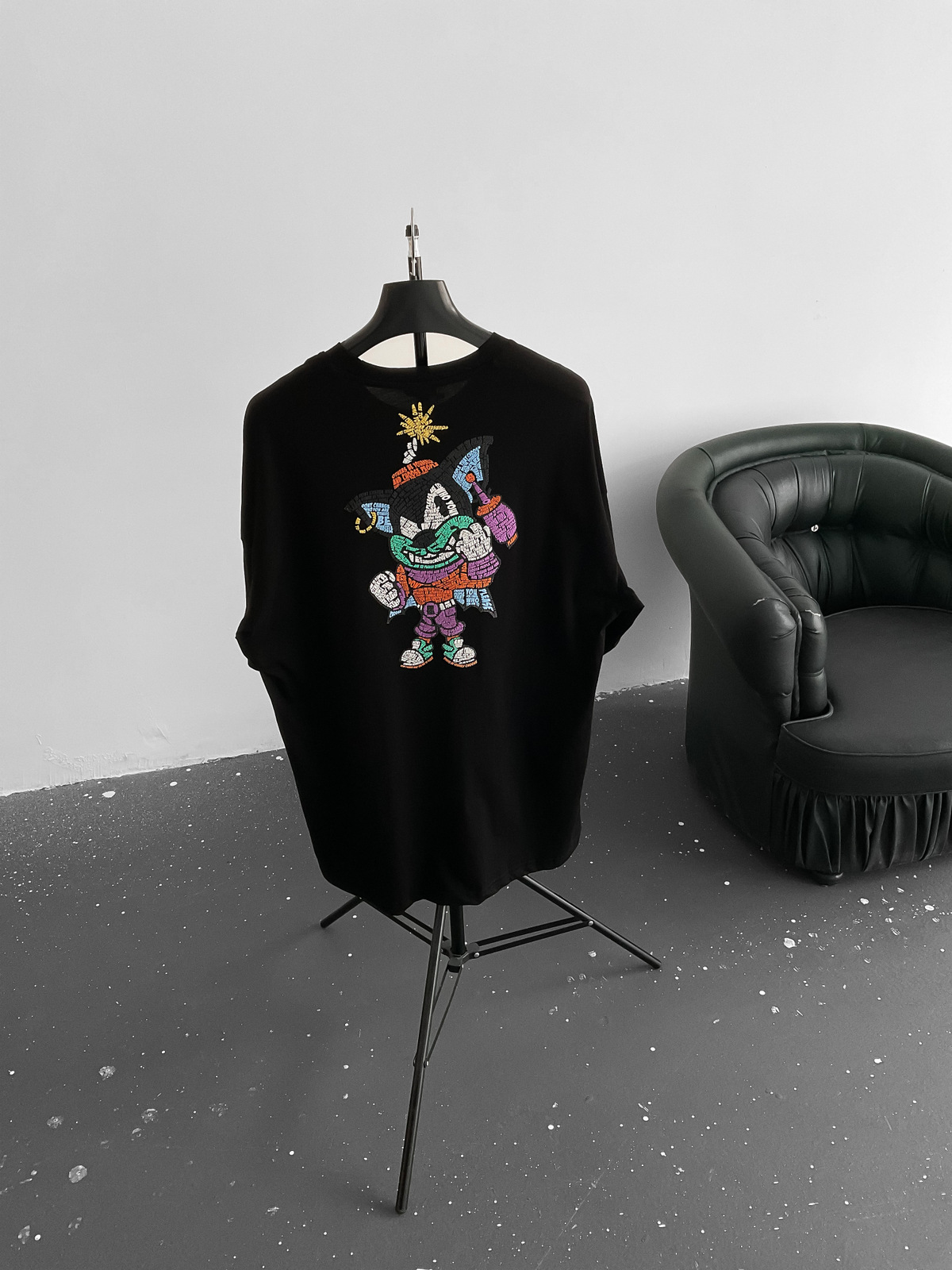 Siyah Boom T-Shirt B-1067