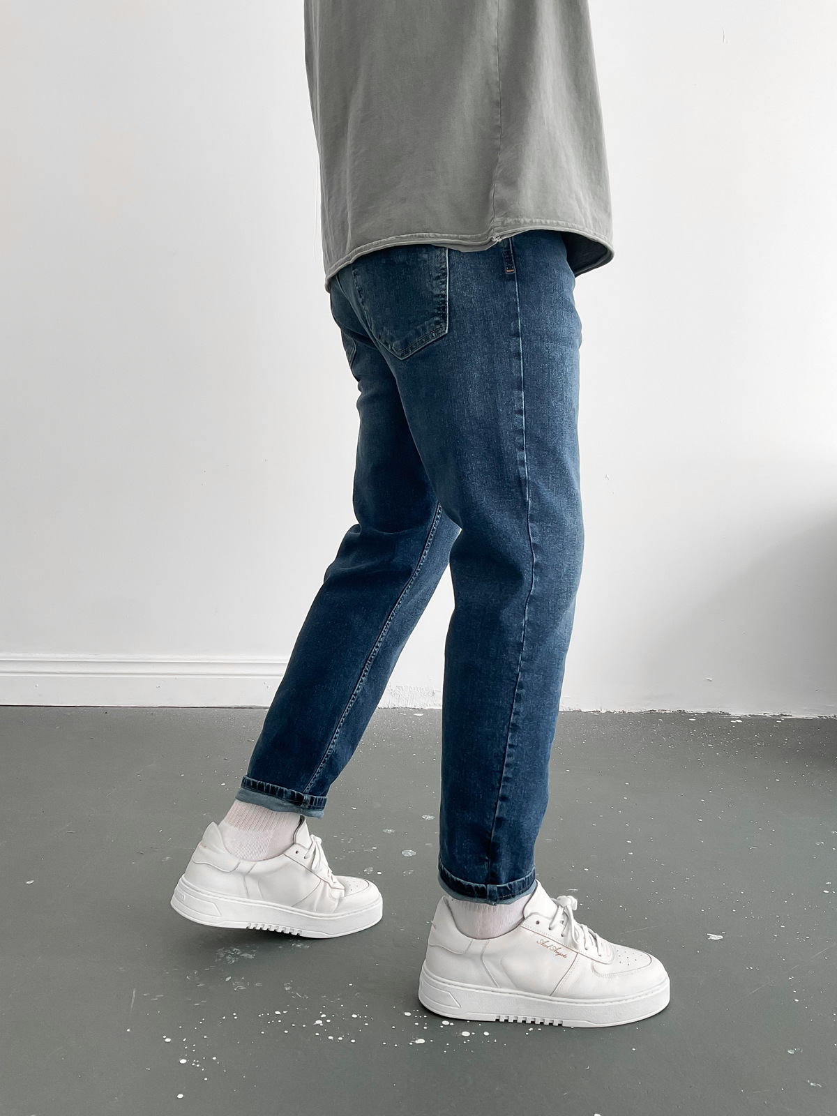 Koyu Mavi Regular Fit Pantolon C-6091