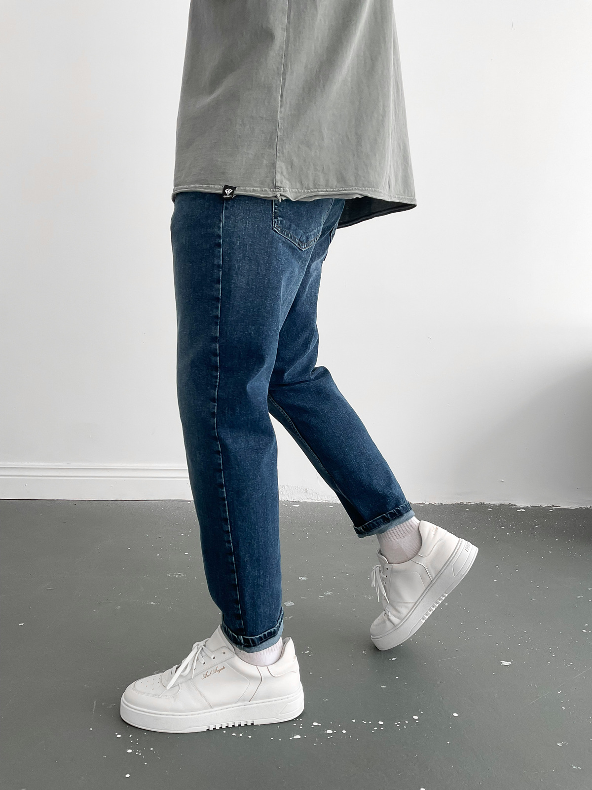 Koyu Mavi Regular Fit Pantolon C-6091