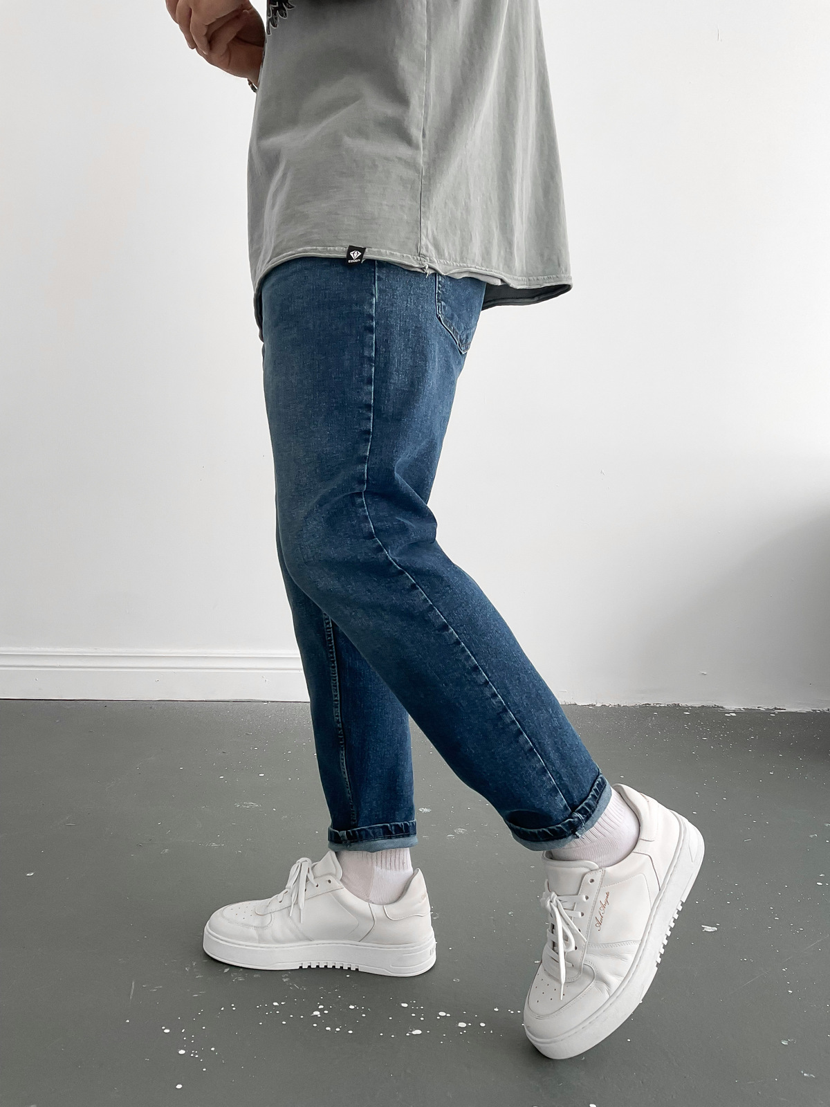 Koyu Mavi Regular Fit Pantolon C-6091