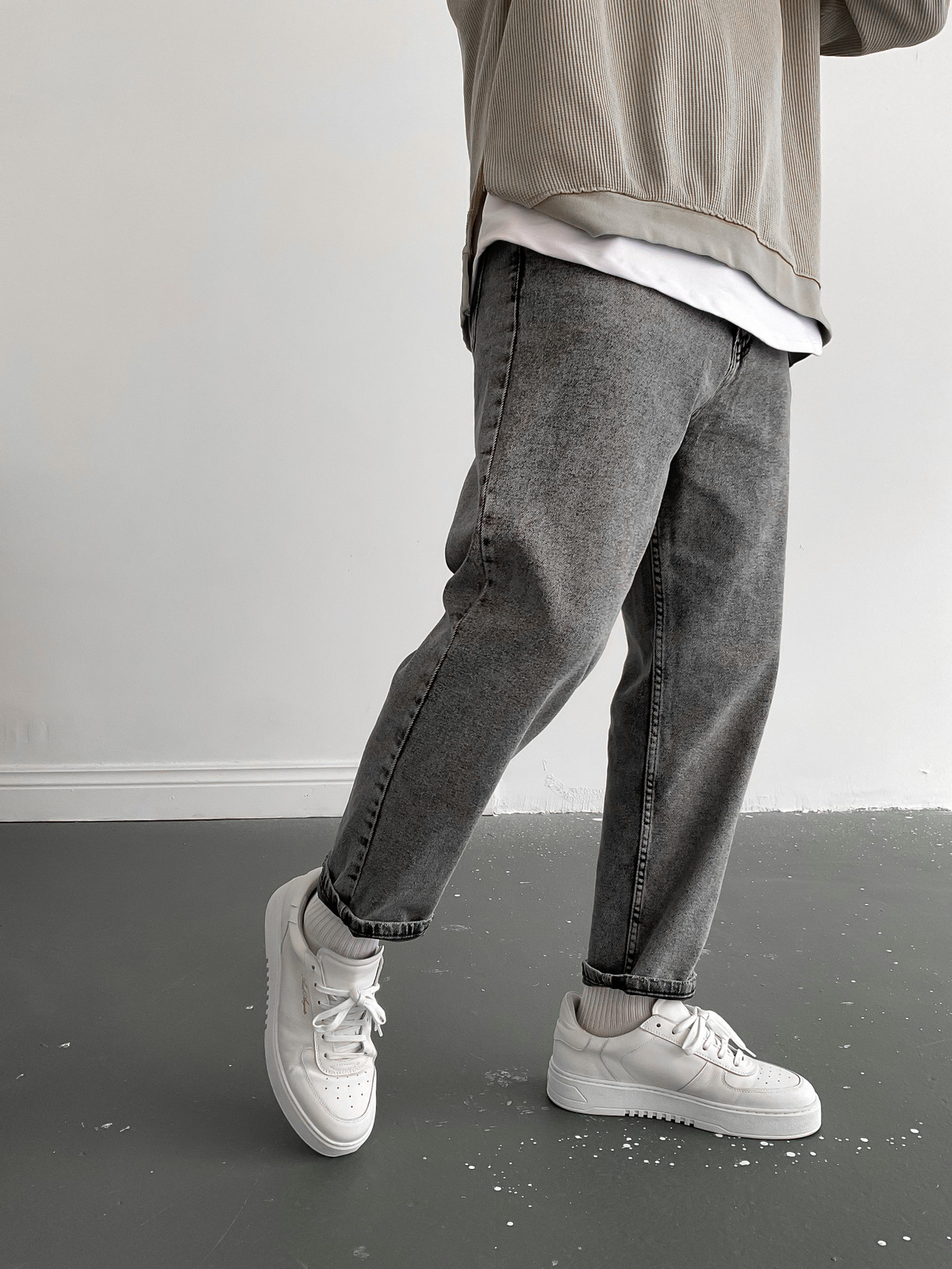 Gri Boyfriend D-6511