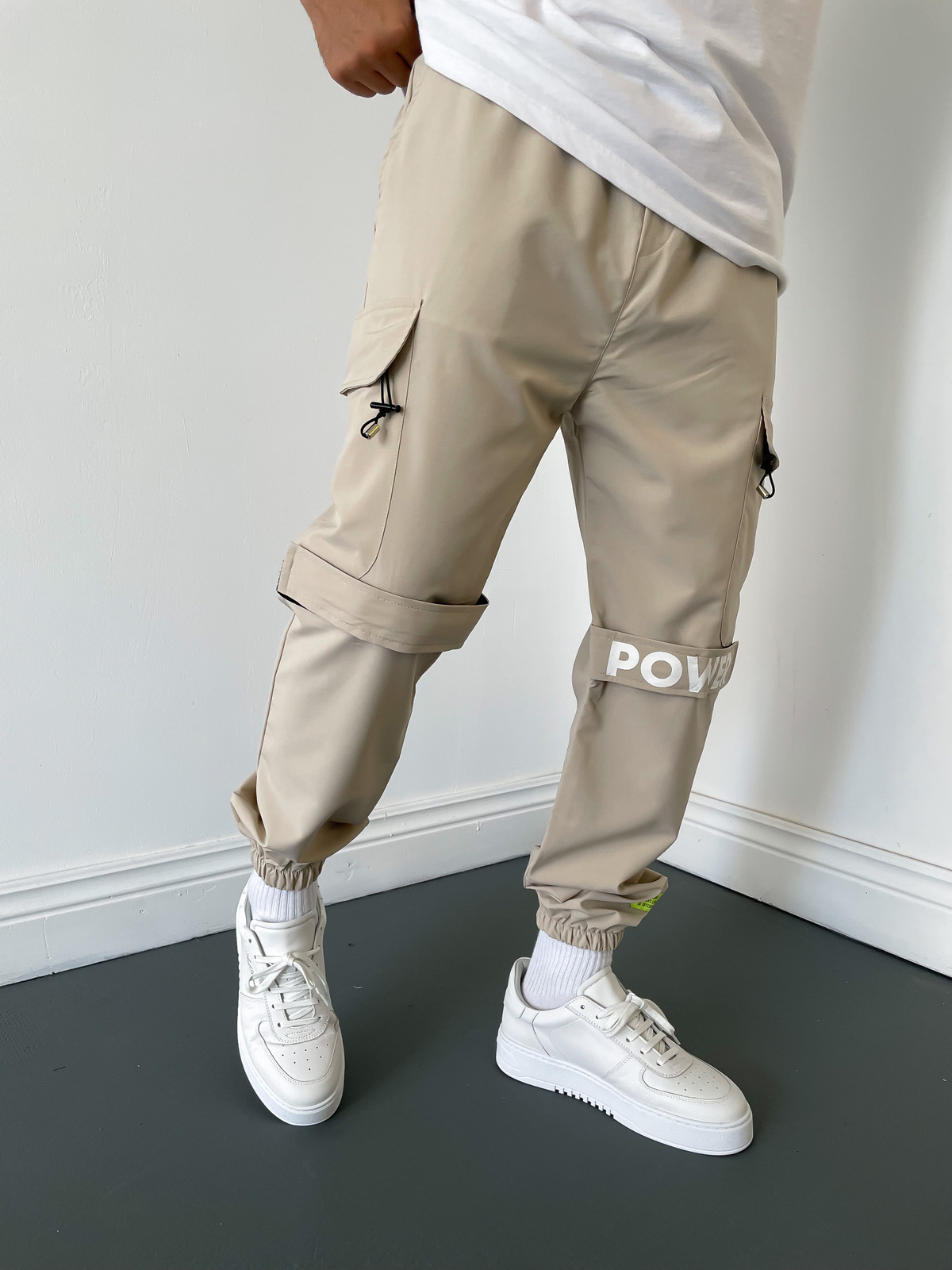 Bej Baskılı Power Jogger D-6440