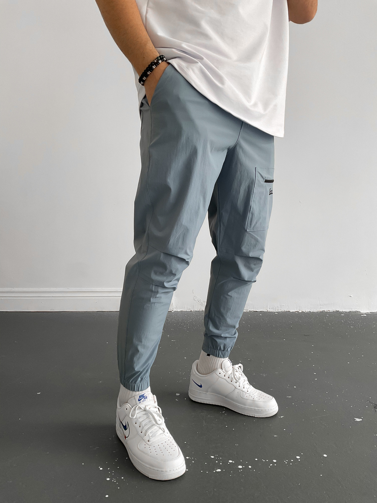 Mavi 80 Baskılı Jogger K-819