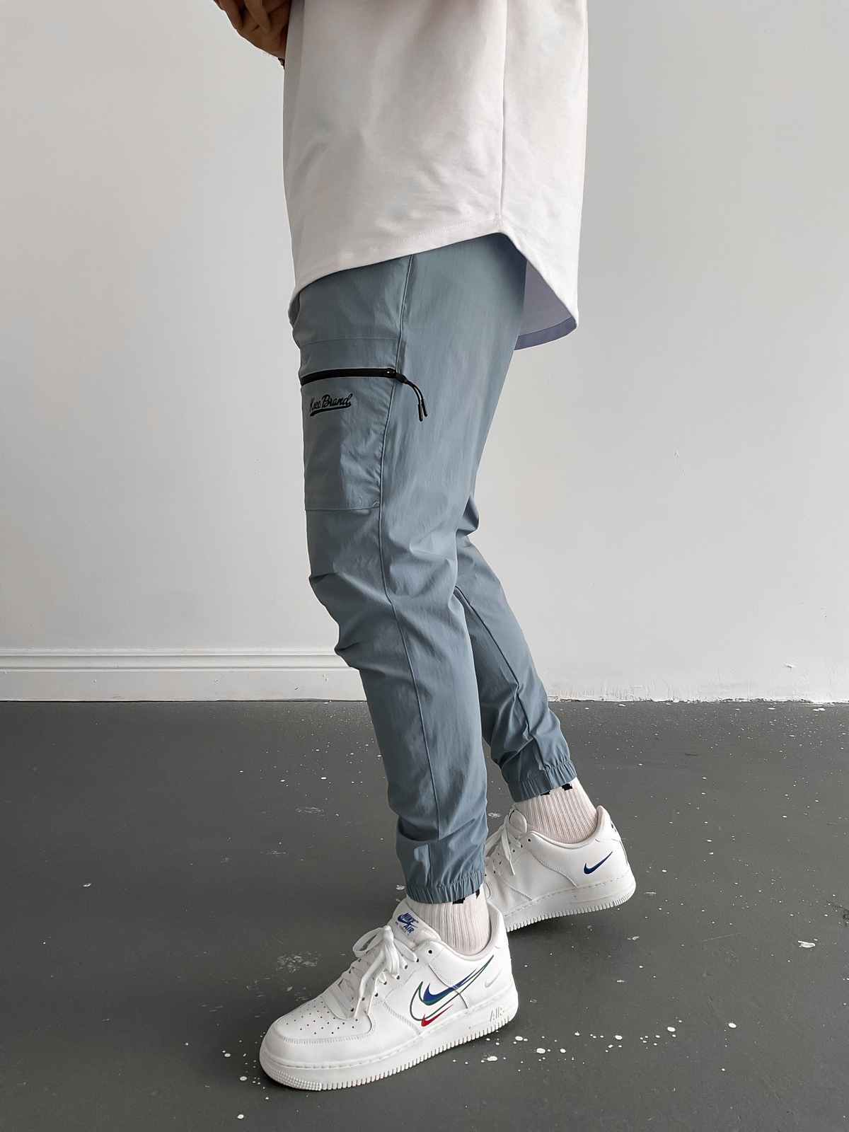 Mavi 80 Baskılı Jogger K-819