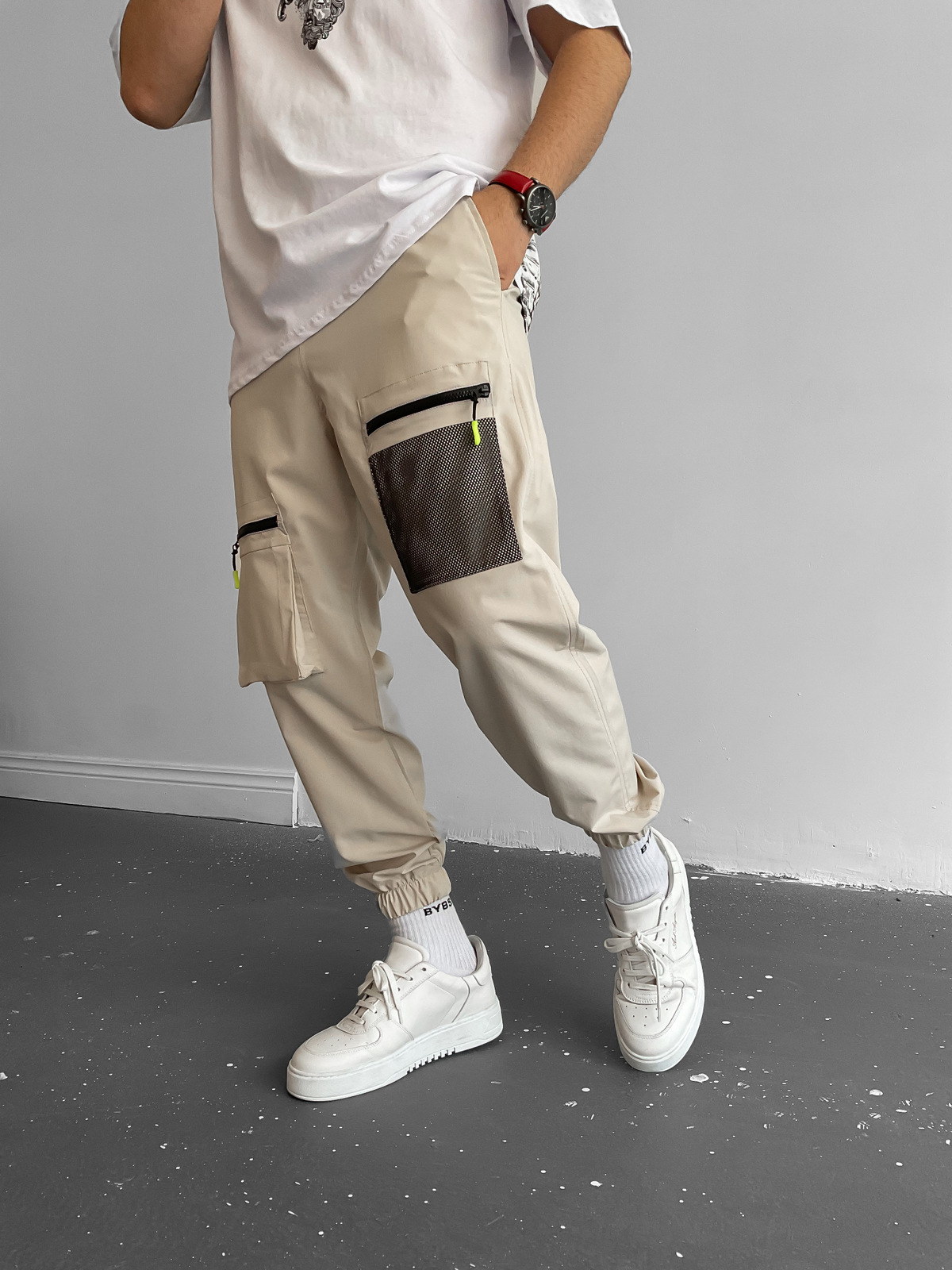 Bej File Cepli Jogger RC-4165