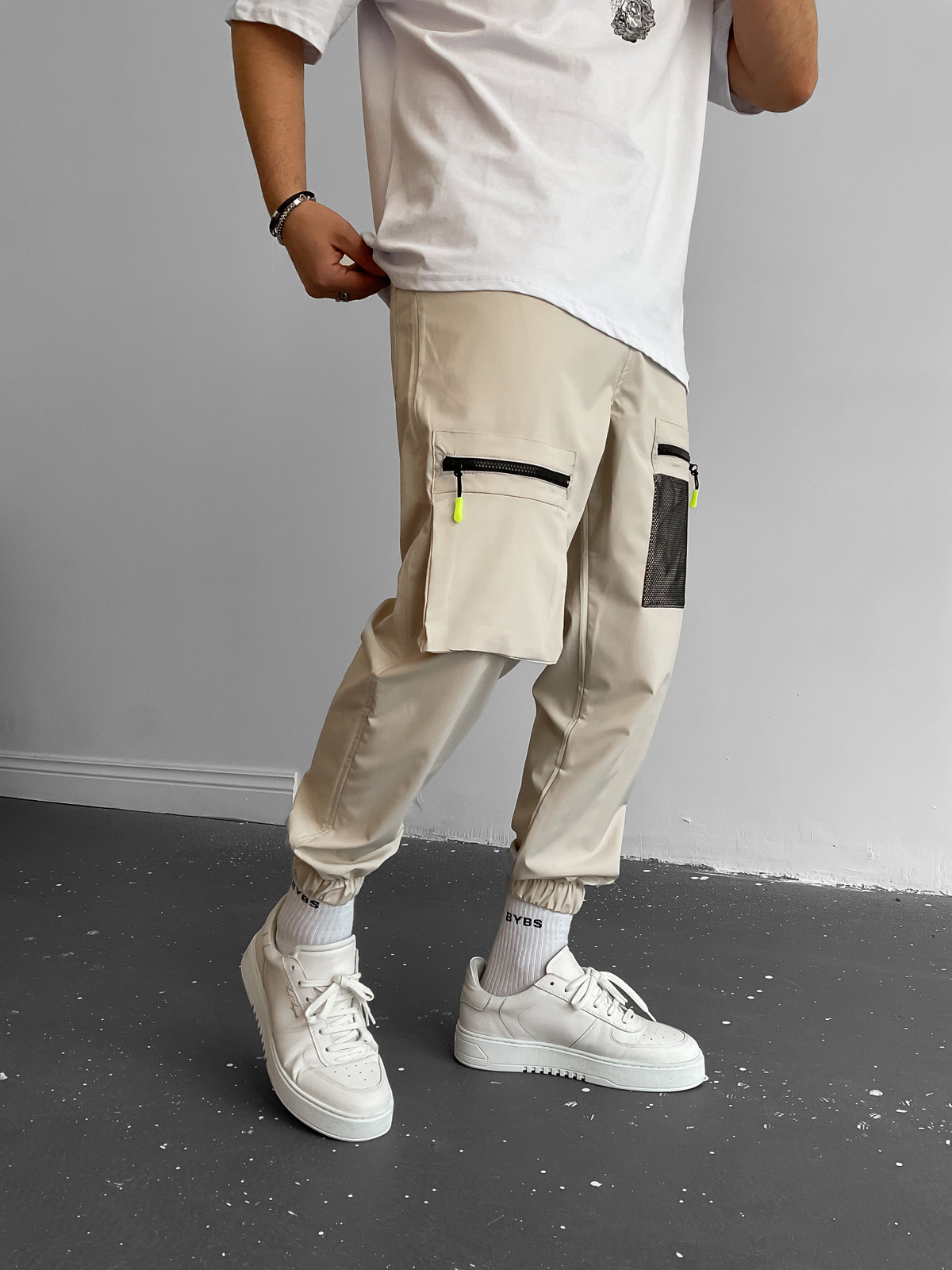 Bej File Cepli Jogger RC-4165