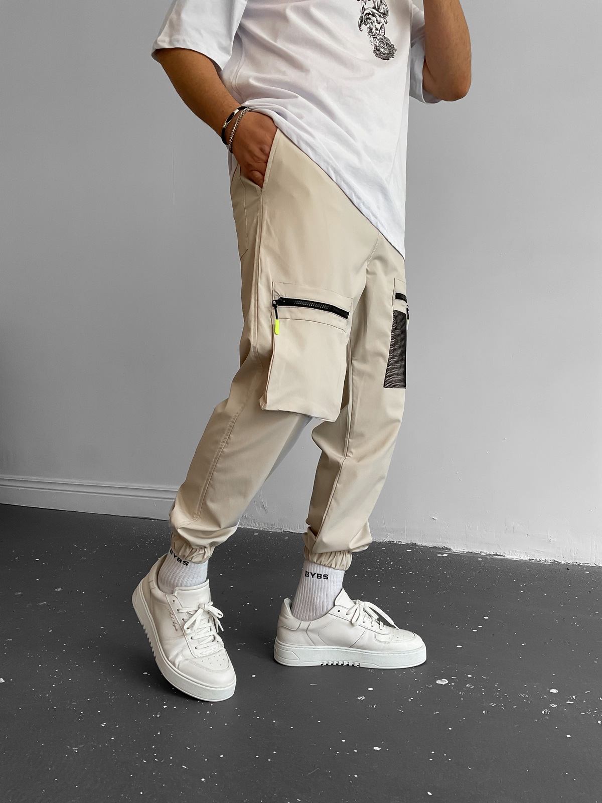 Bej File Cepli Jogger RC-4165