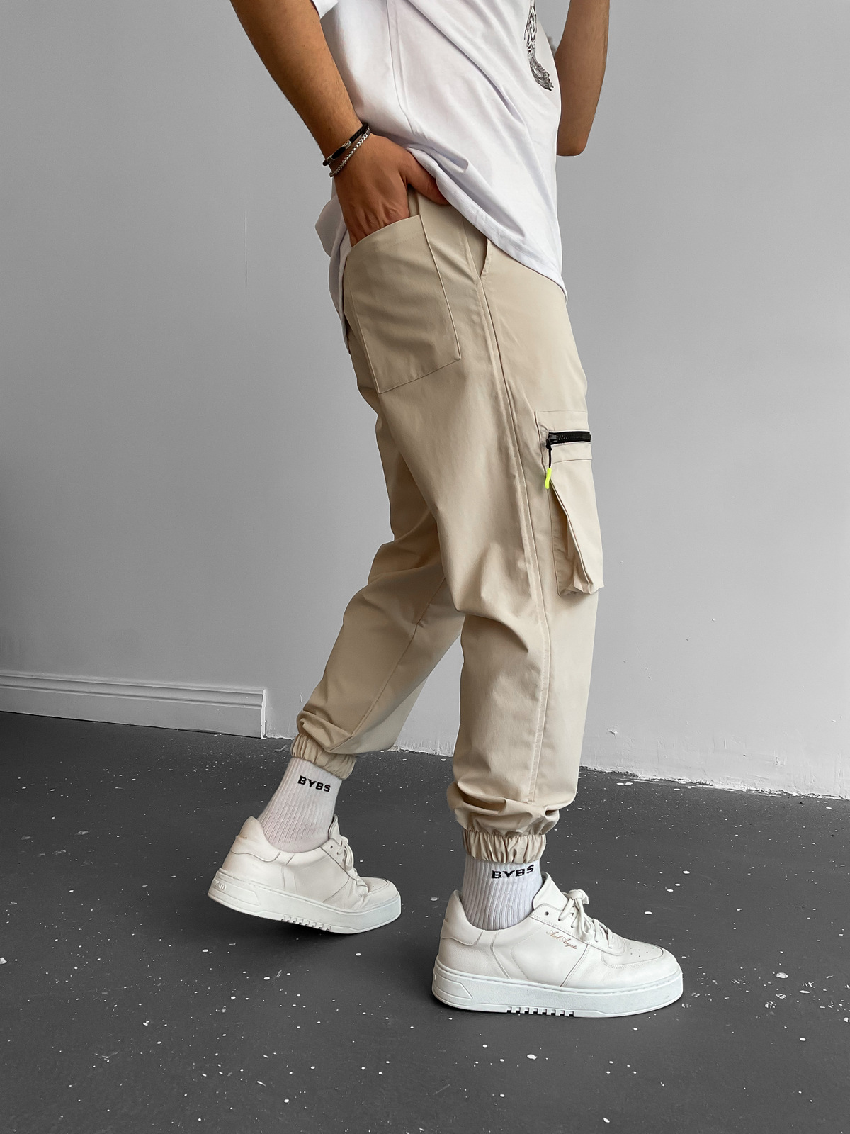 Bej File Cepli Jogger RC-4165