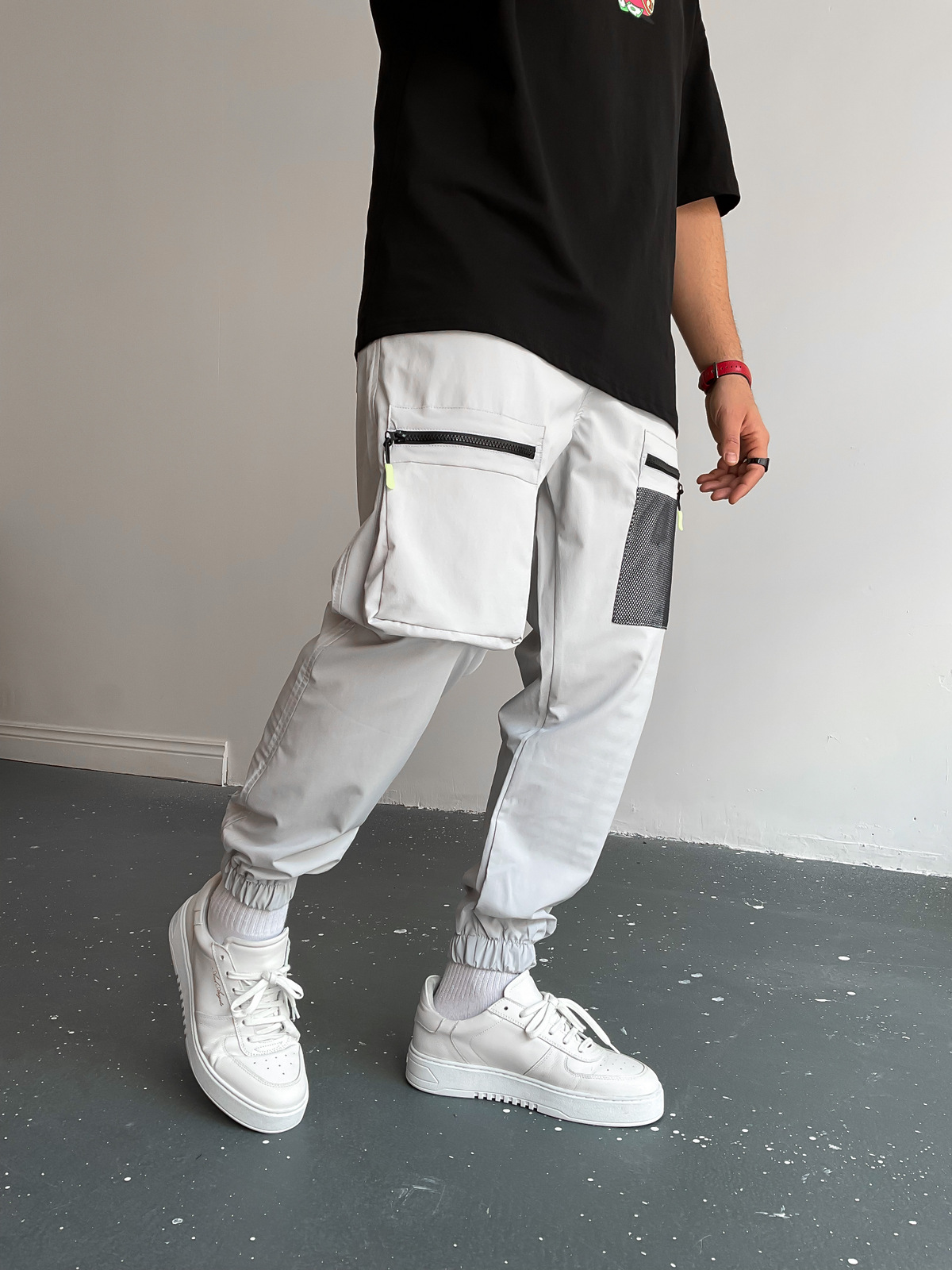 Gri File Cepli Jogger RC-4165