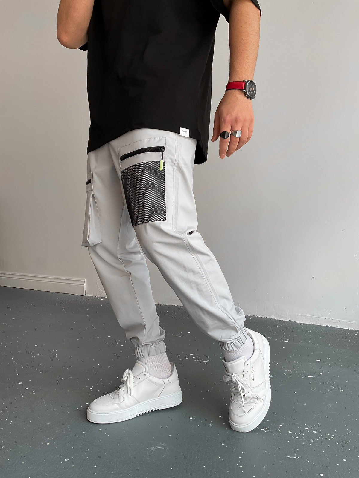 Gri File Cepli Jogger RC-4165