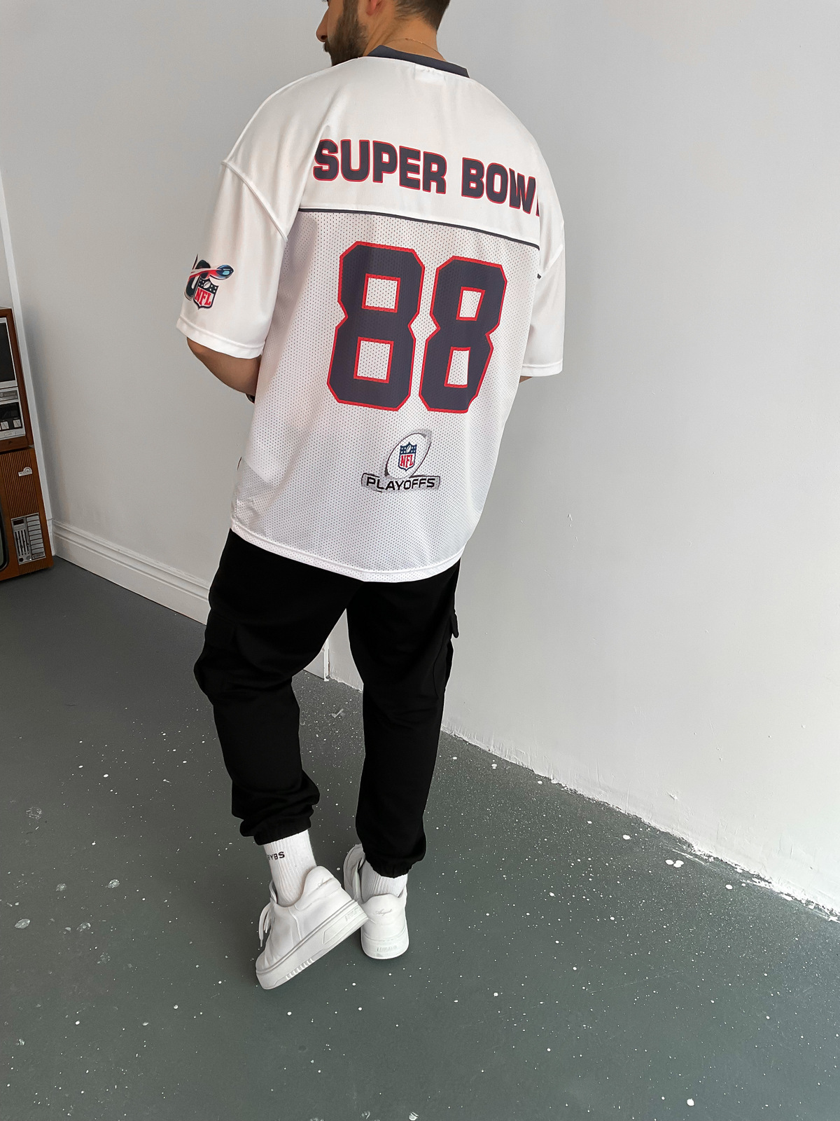Beyaz Super Bowl Forma M-1516