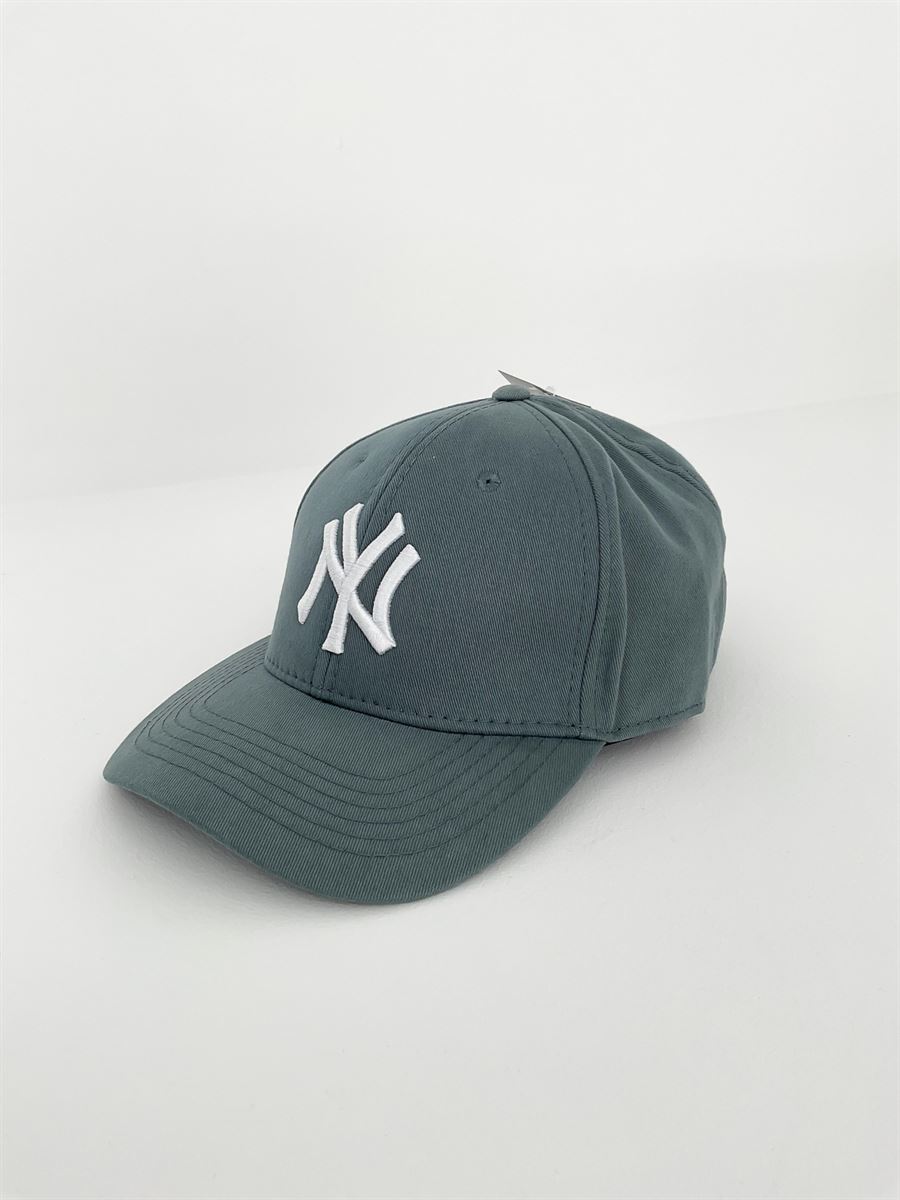 Petrol Yeşili Beyaz NY Nakışlı Şapka