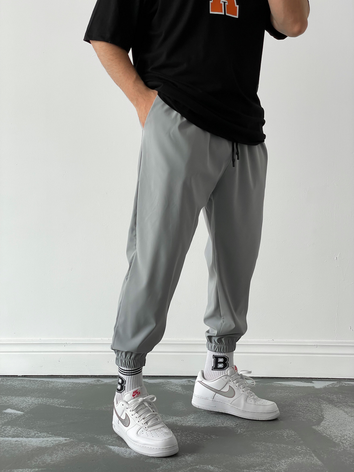 STD Gri Jogger D-5835