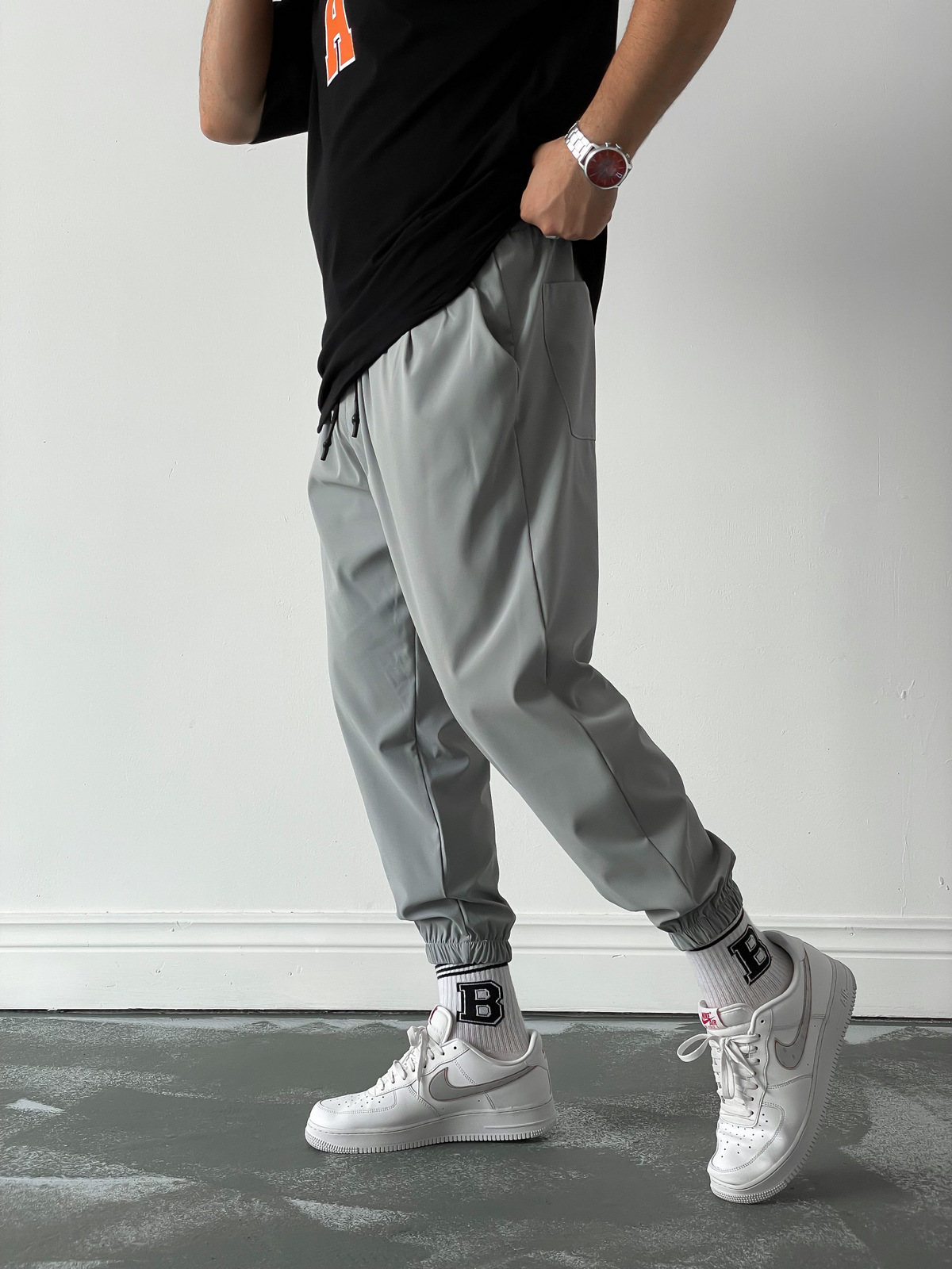 STD Gri Jogger D-5835