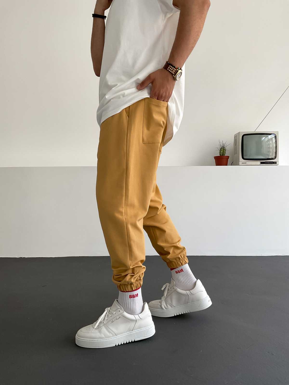 Hardal Kalın Kumaş Jogger D-5770/5824