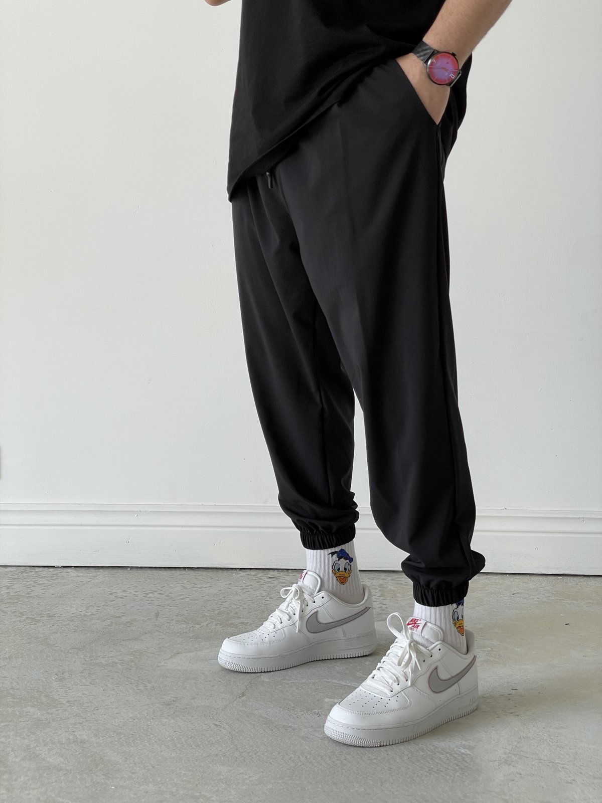 Siyah İnce Jogger D-5964/5623