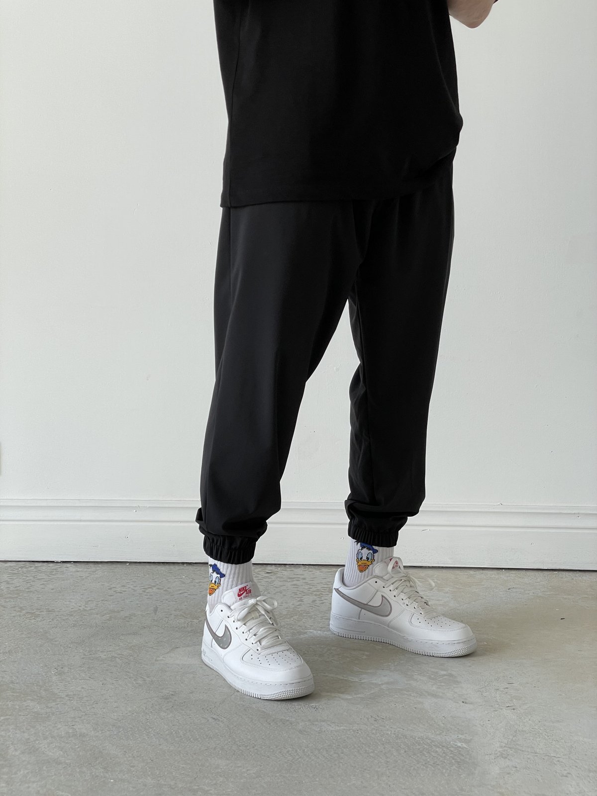 Siyah İnce Jogger D-5964/5623