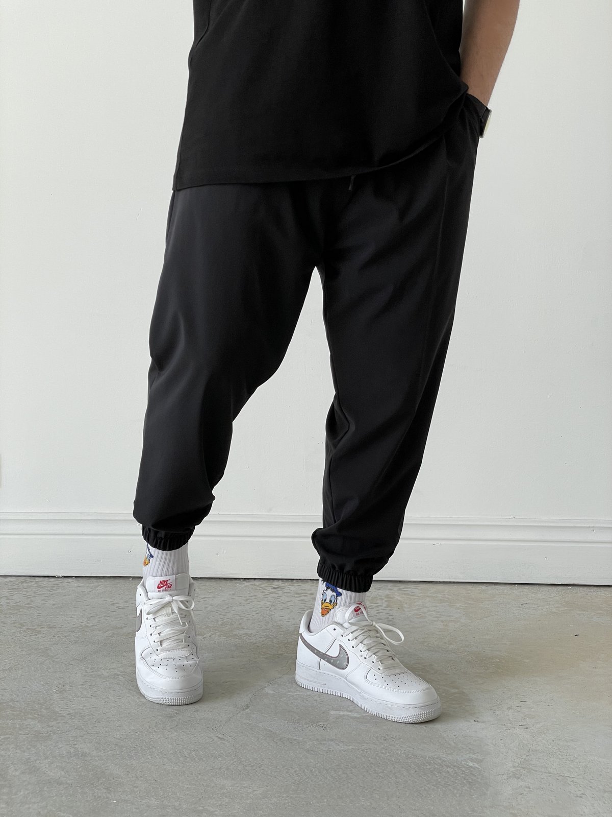 Siyah İnce Jogger D-5964/5623