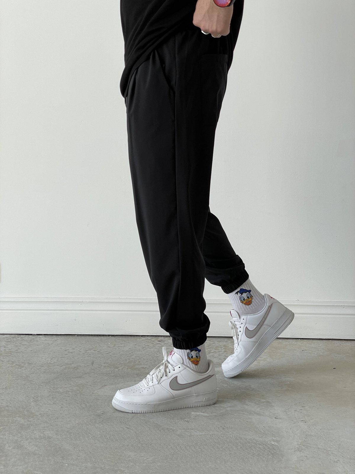 Siyah İnce Jogger D-5964/5623