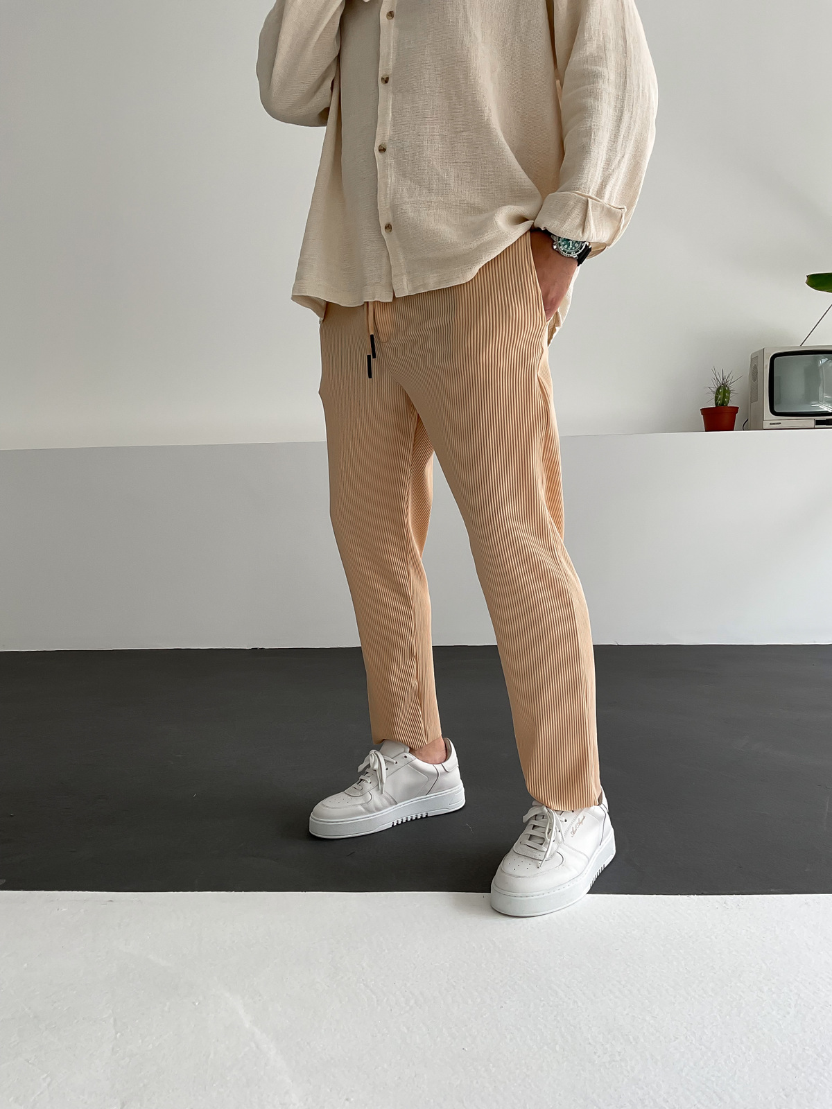 Krem Fitilli Pantolon RC-4260