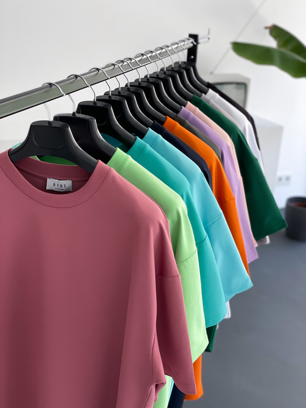 Mor İki İplik Basic T-Shirt BY-1208/363