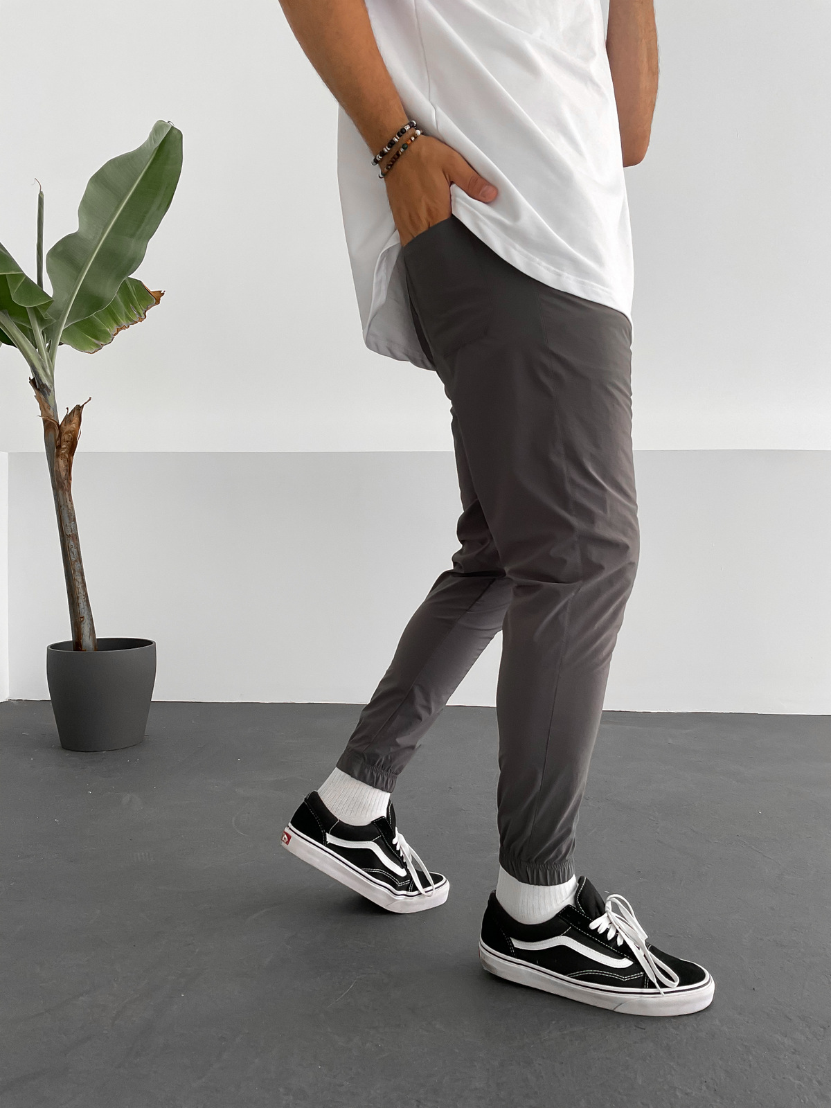 Füme İnce Jogger K-9250