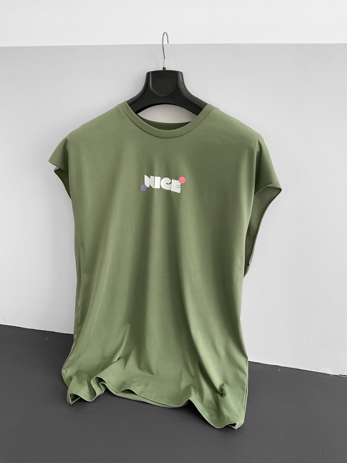 Haki Nice Baskılı Atlet B-1195