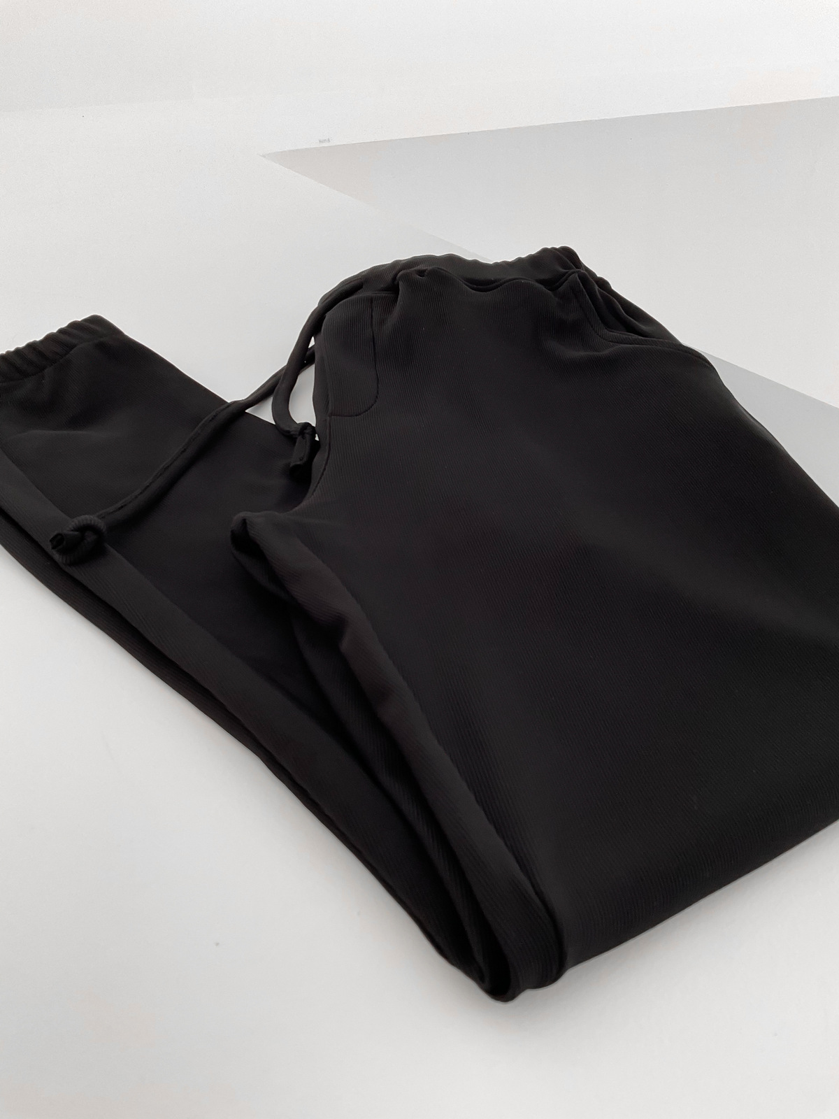 Siyah Fitilli Jogger C-6092