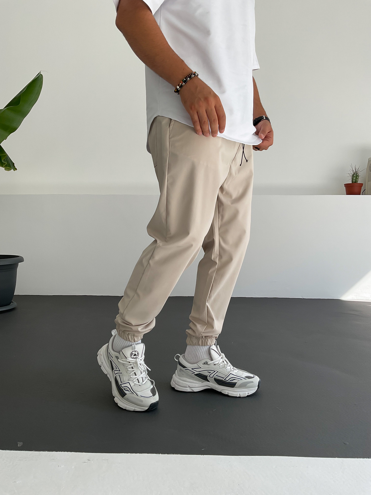 Bej Basic Jogger GJ-15317/5100-1/2/3/4