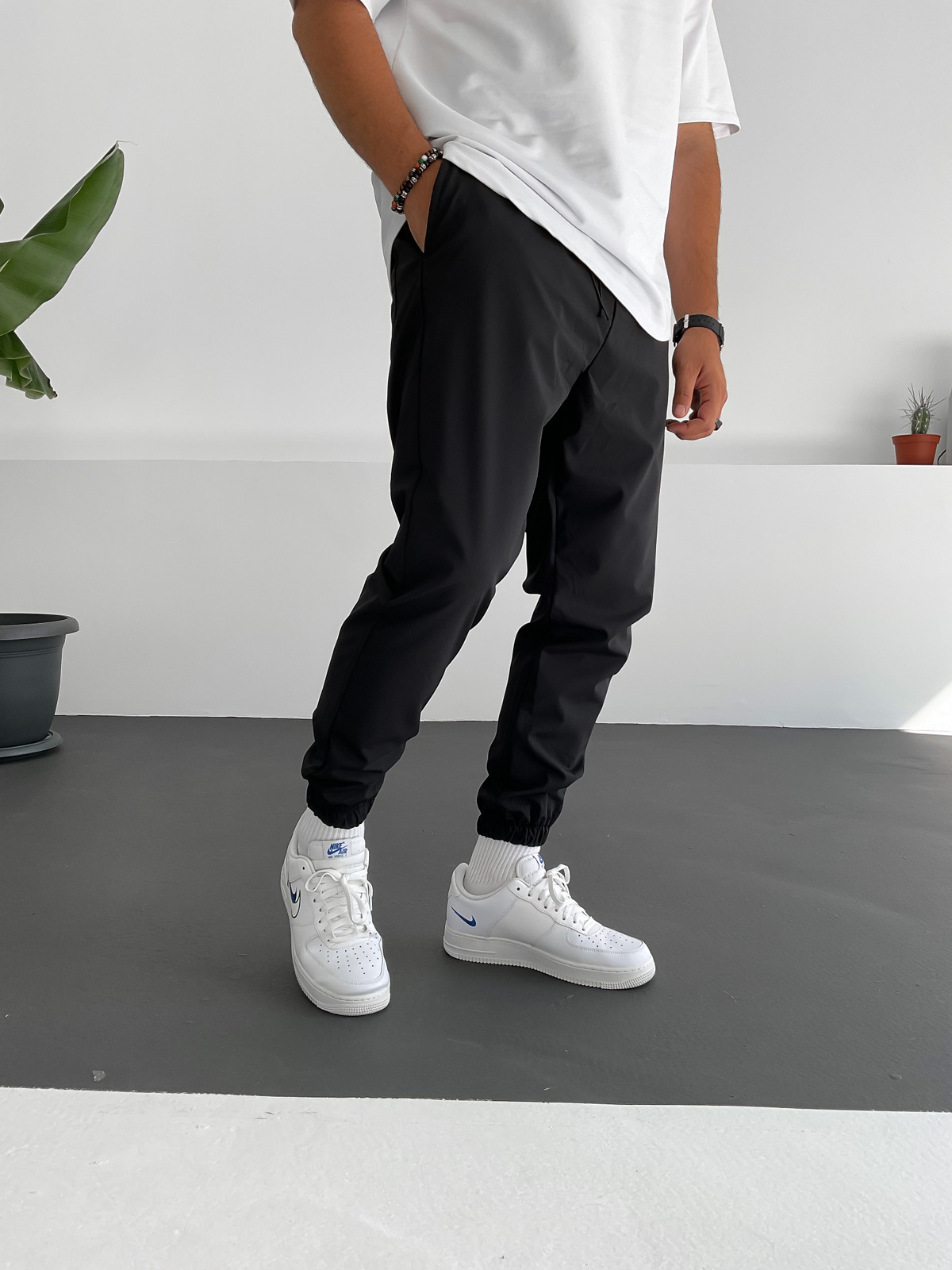 Siyah Basic Jogger GJ-15317/5100-1/2/3/4