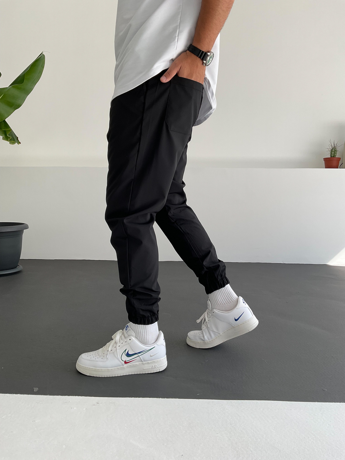 Siyah Basic Jogger GJ-15317/5100-1/2/3/4