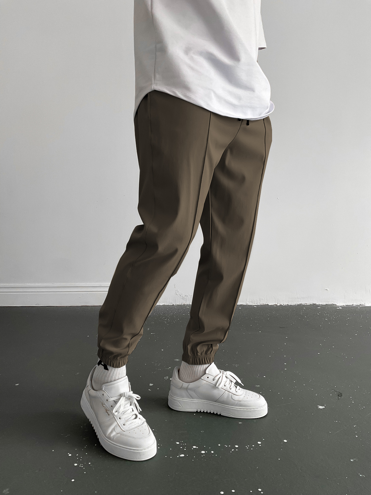 Haki Dikişli Jogger K-874