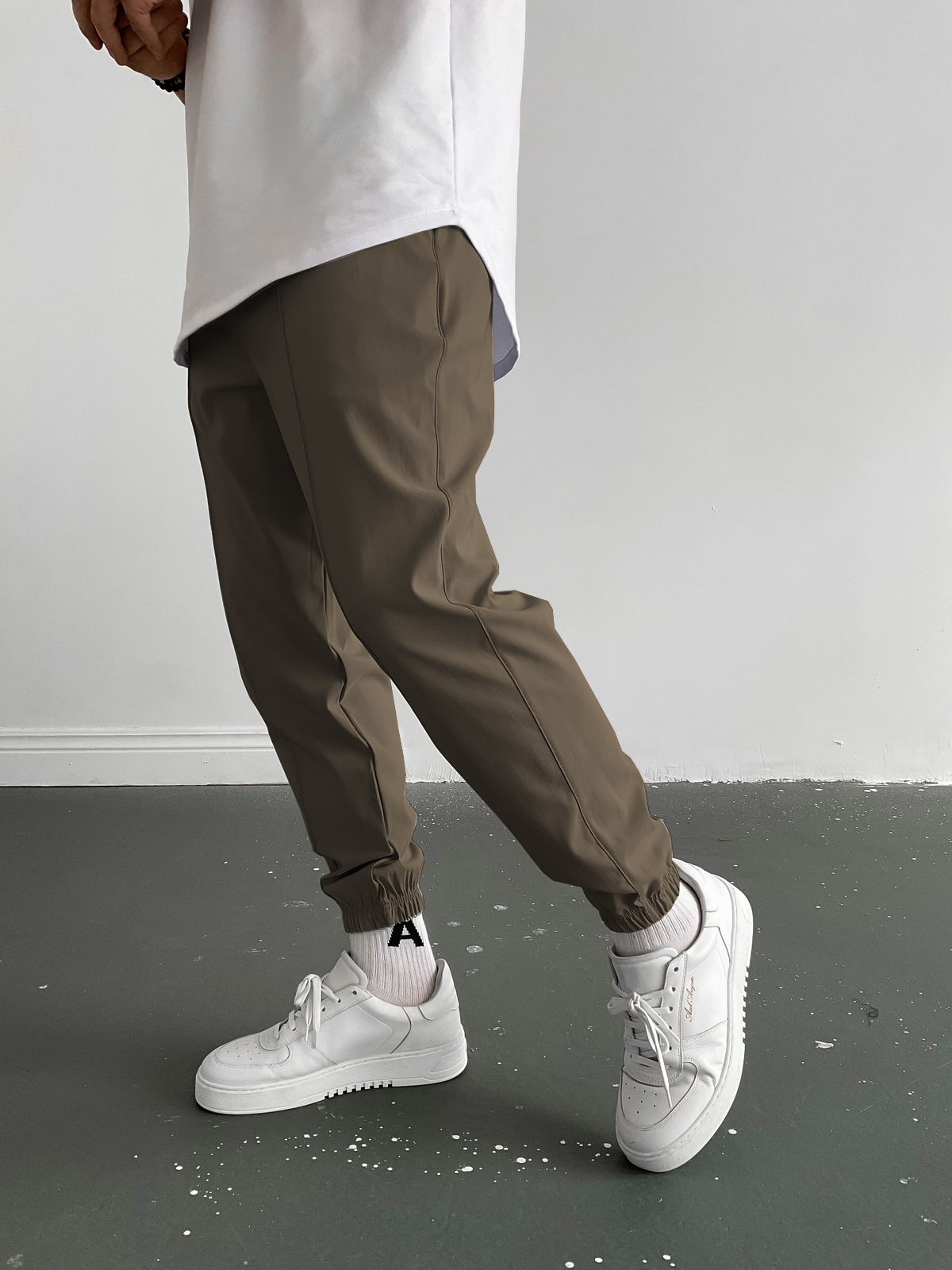Haki Dikişli Jogger K-874