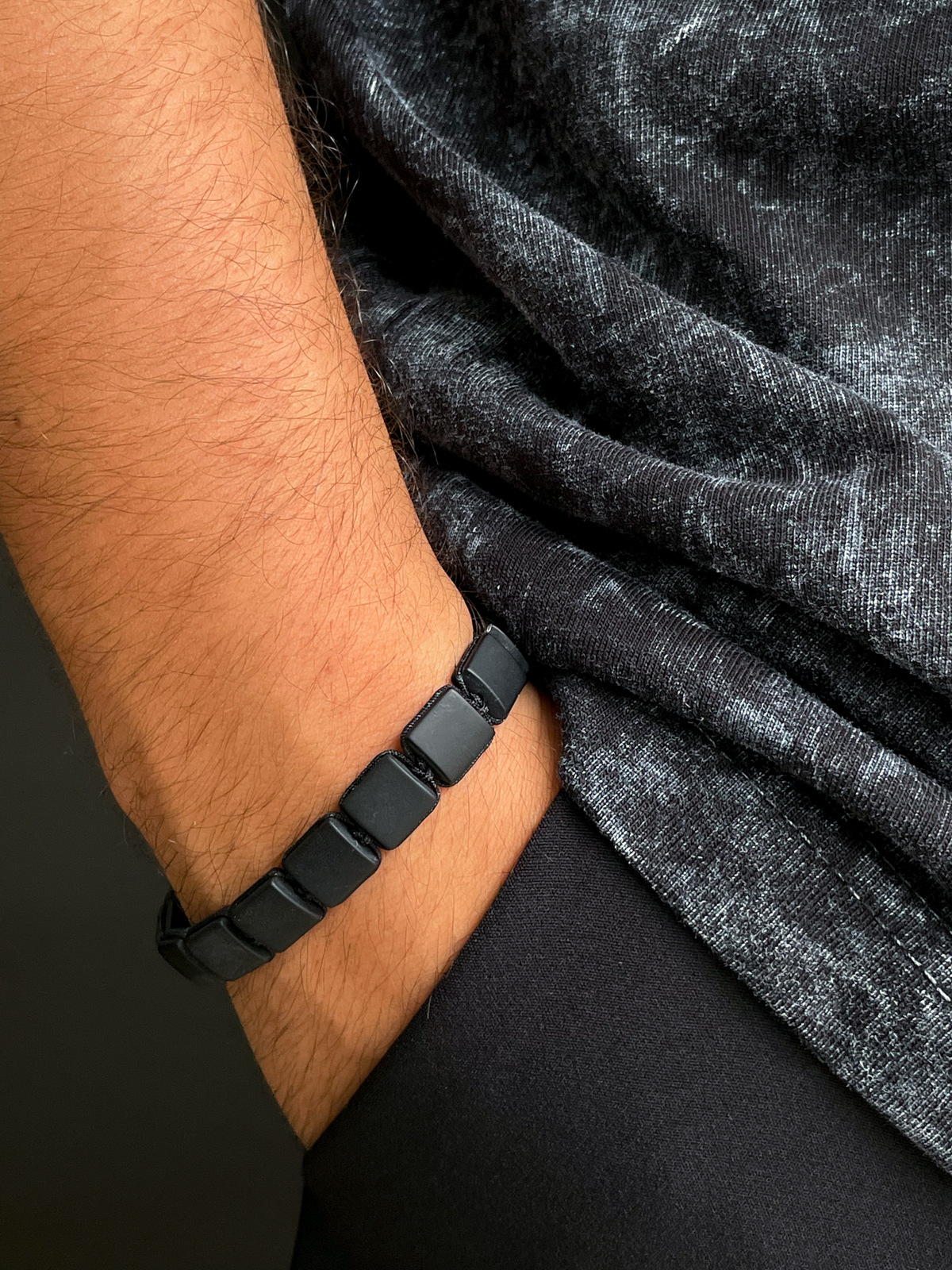 Siyah Taş Bileklik BLK-013
