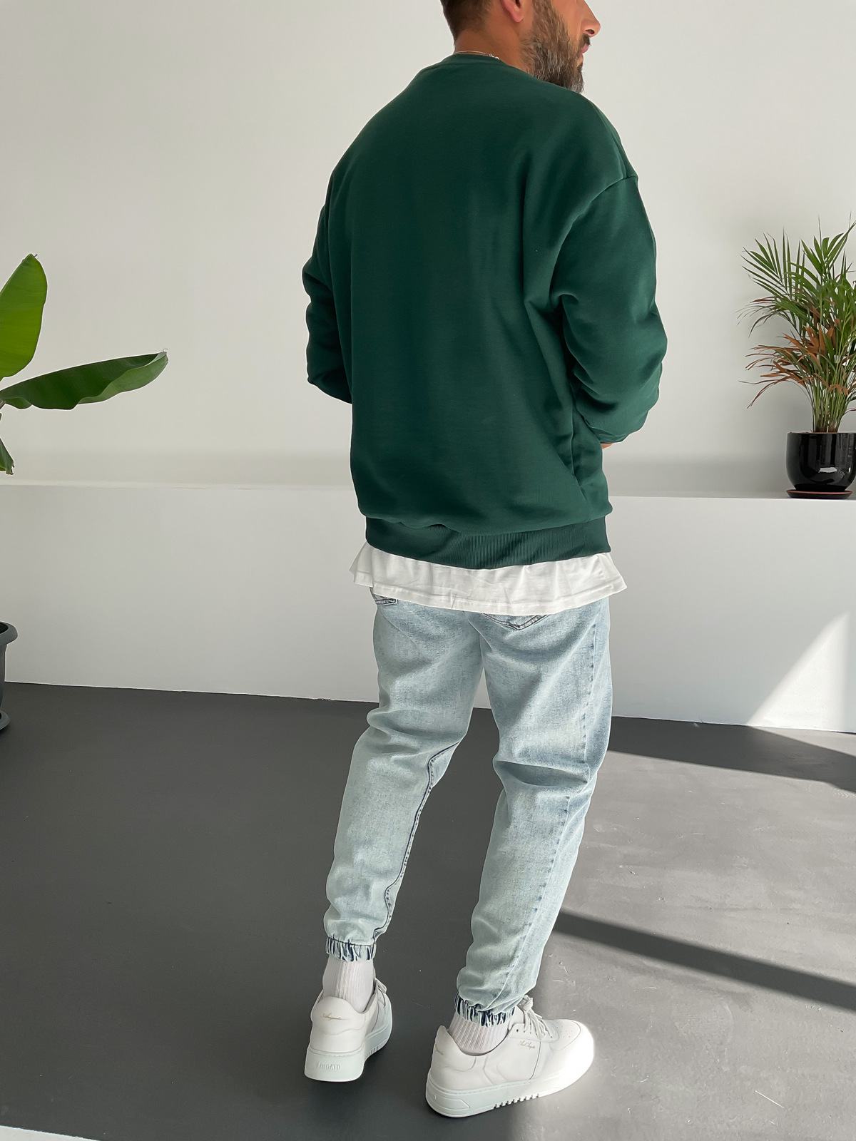 Yeşil New Orleans Sweatshirt PM-015